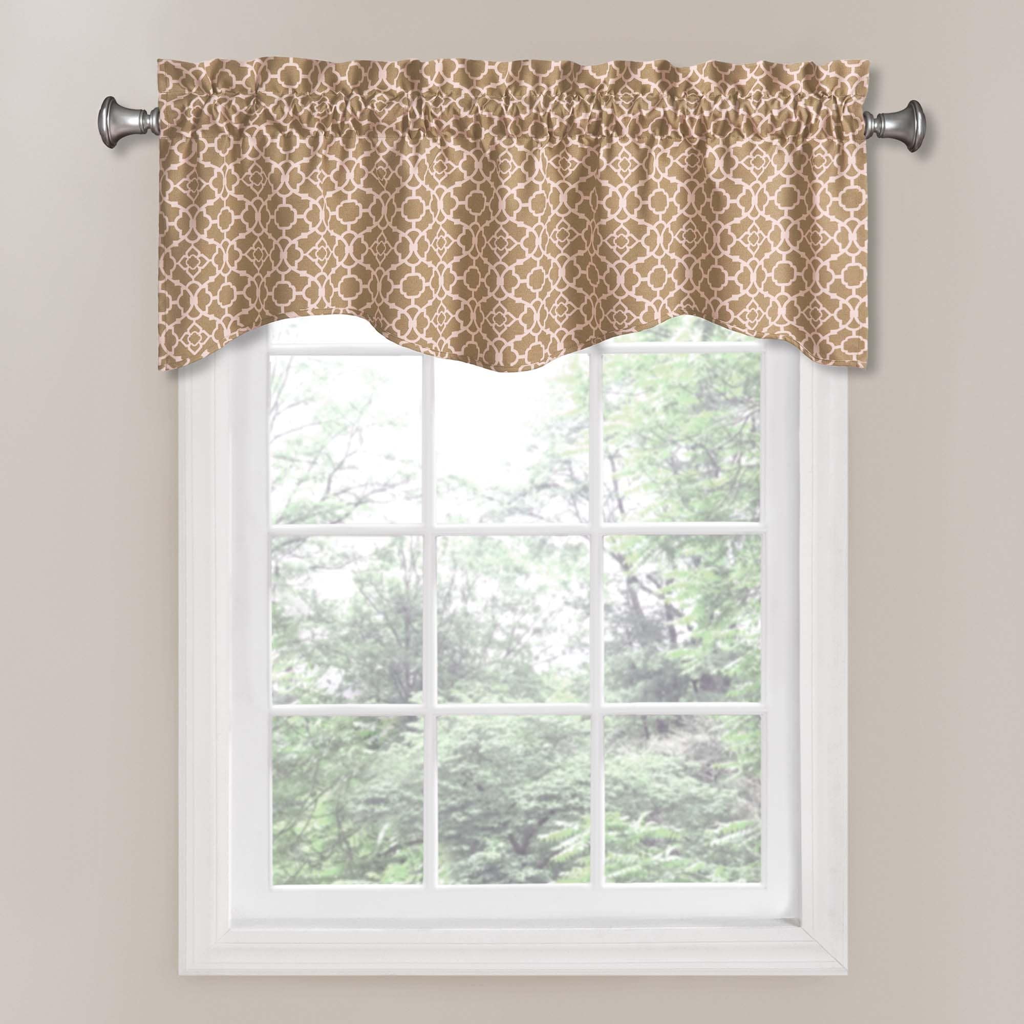 Waverly Brown Valances At Lowes Com   03868043 