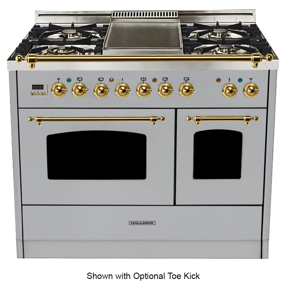Hallman HDFR40BSSS Double-Dual-Fuel-Ranges - View #4