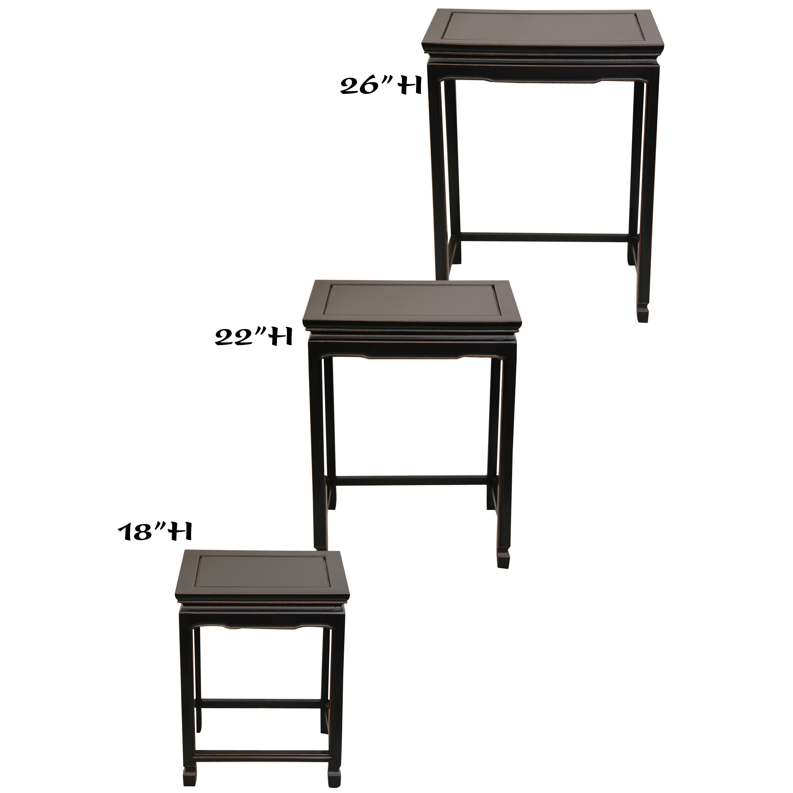 Red Lantern ST-PB103-AB Accent-Table-Sets - View #2