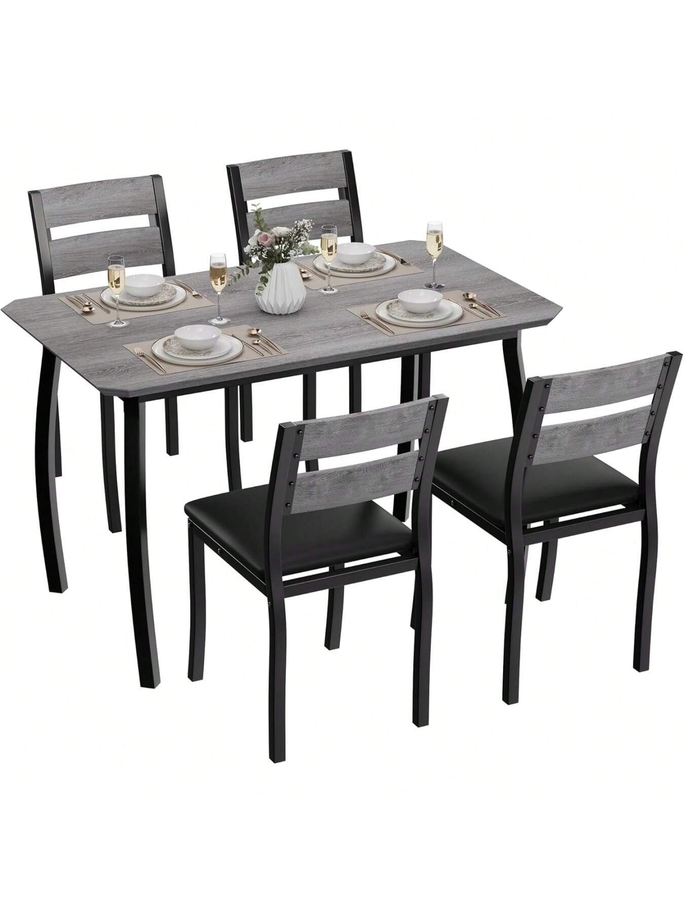 Qeetex BY-PHK-33WTGD4D Dining-Tables - View #5