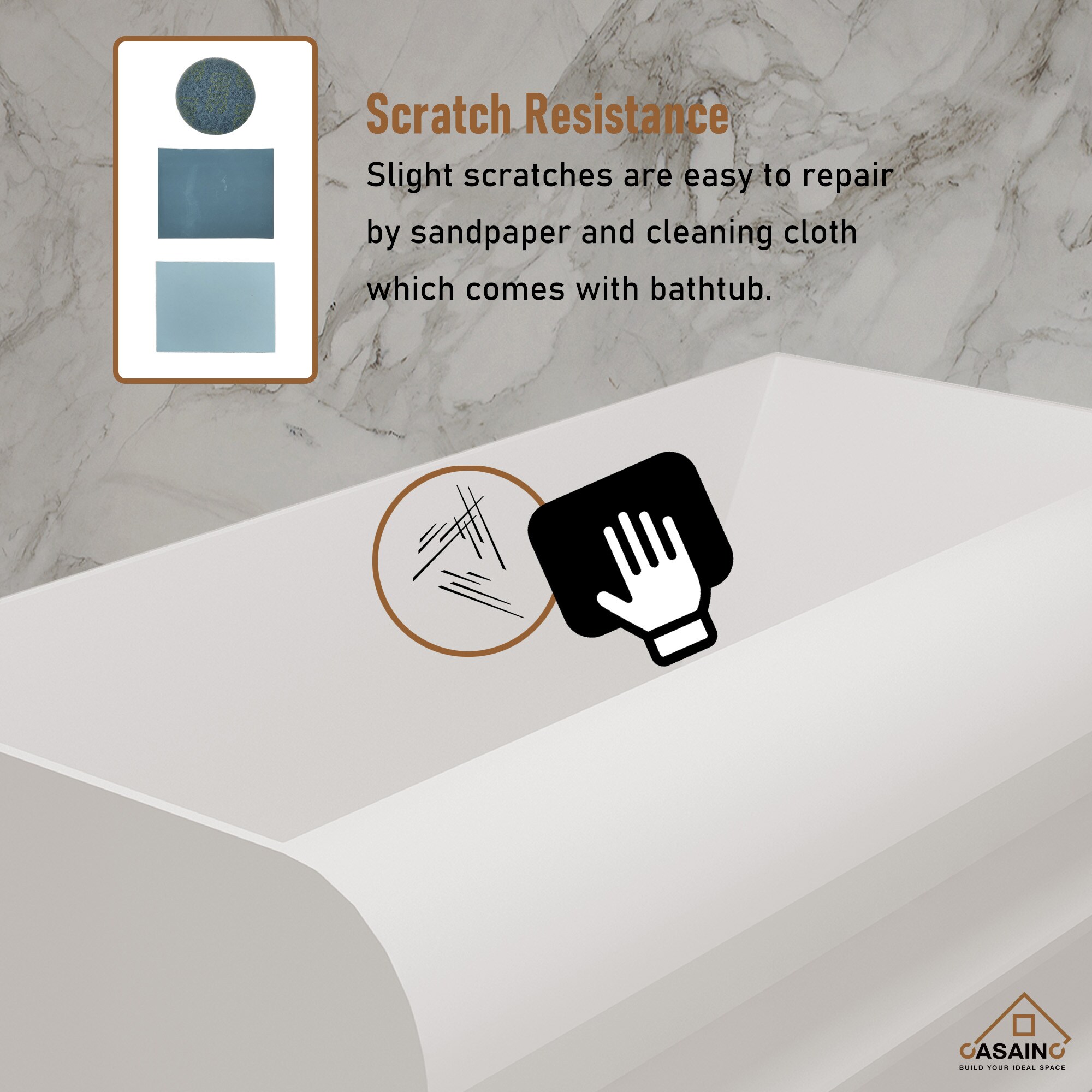 CASAINC CA-OW5231 bathtubs - View #7