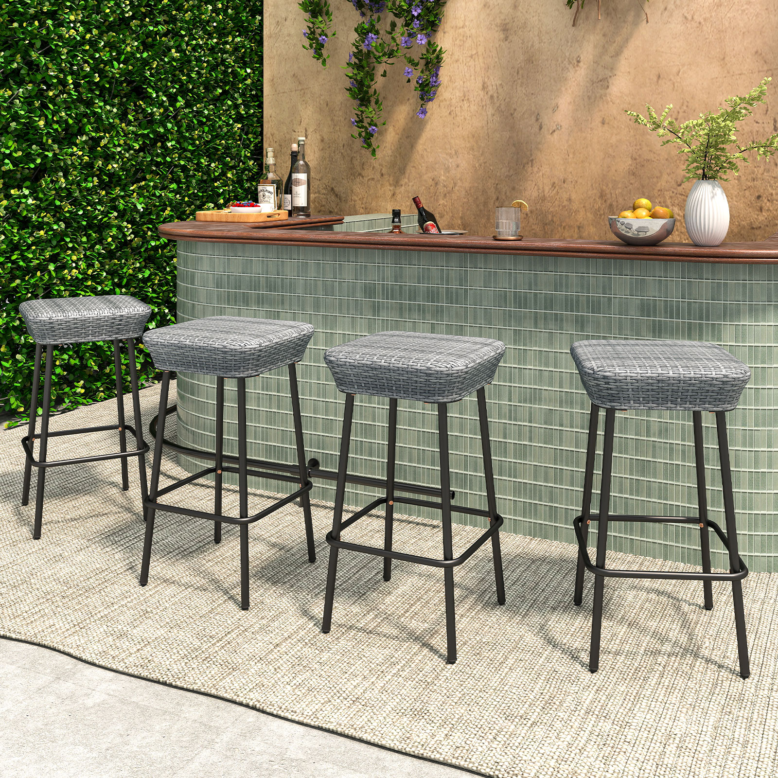 Slickblue D-CO-2-43237WH Patio-Chairs - View #2
