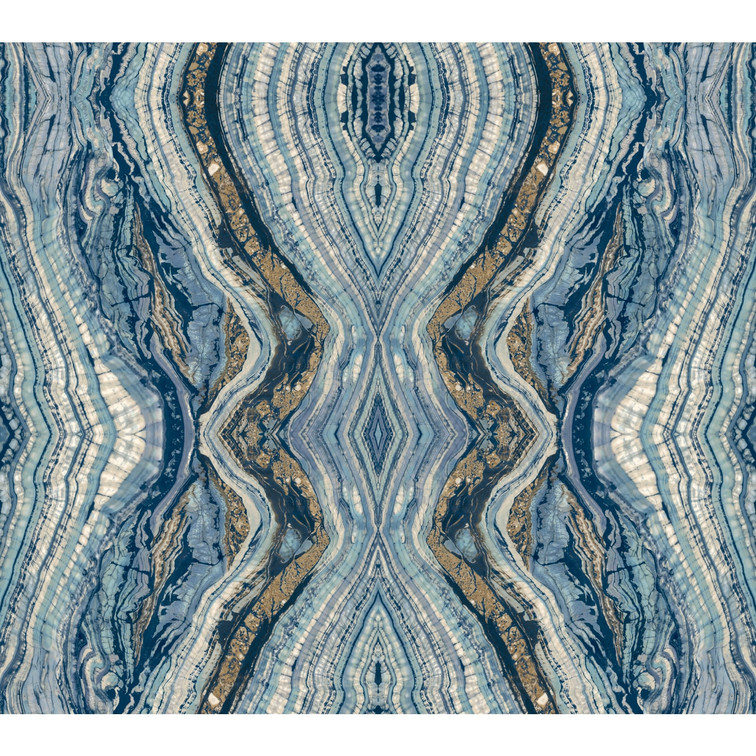 York Wallcoverings PSW1108RL York Premium Peel and Stick Stonework 45-Sq. Feet Blue Non-woven Abstract Self-adhesive Peel and Stick Wallpaper
