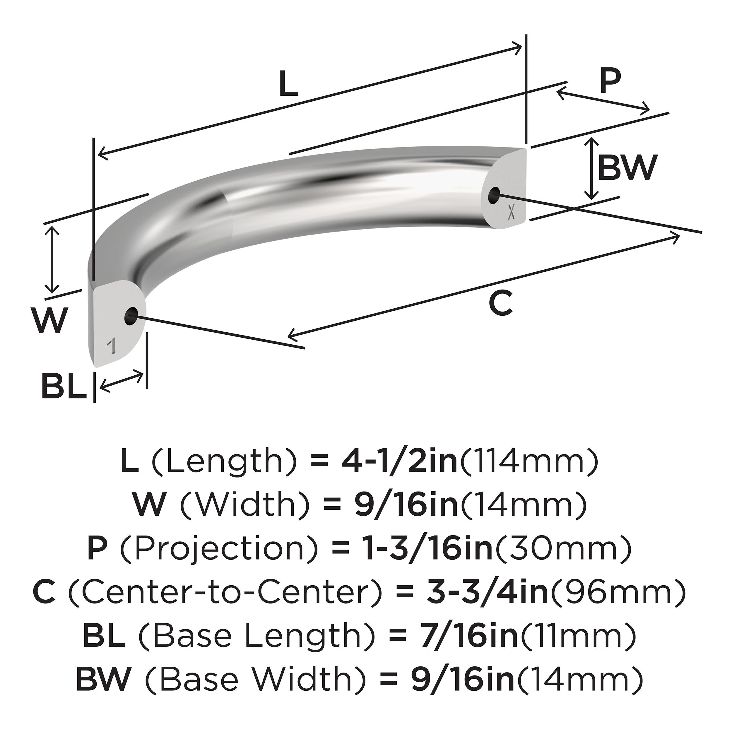 Amerock 10VMP3734626 Cabinet-Pulls - View #4
