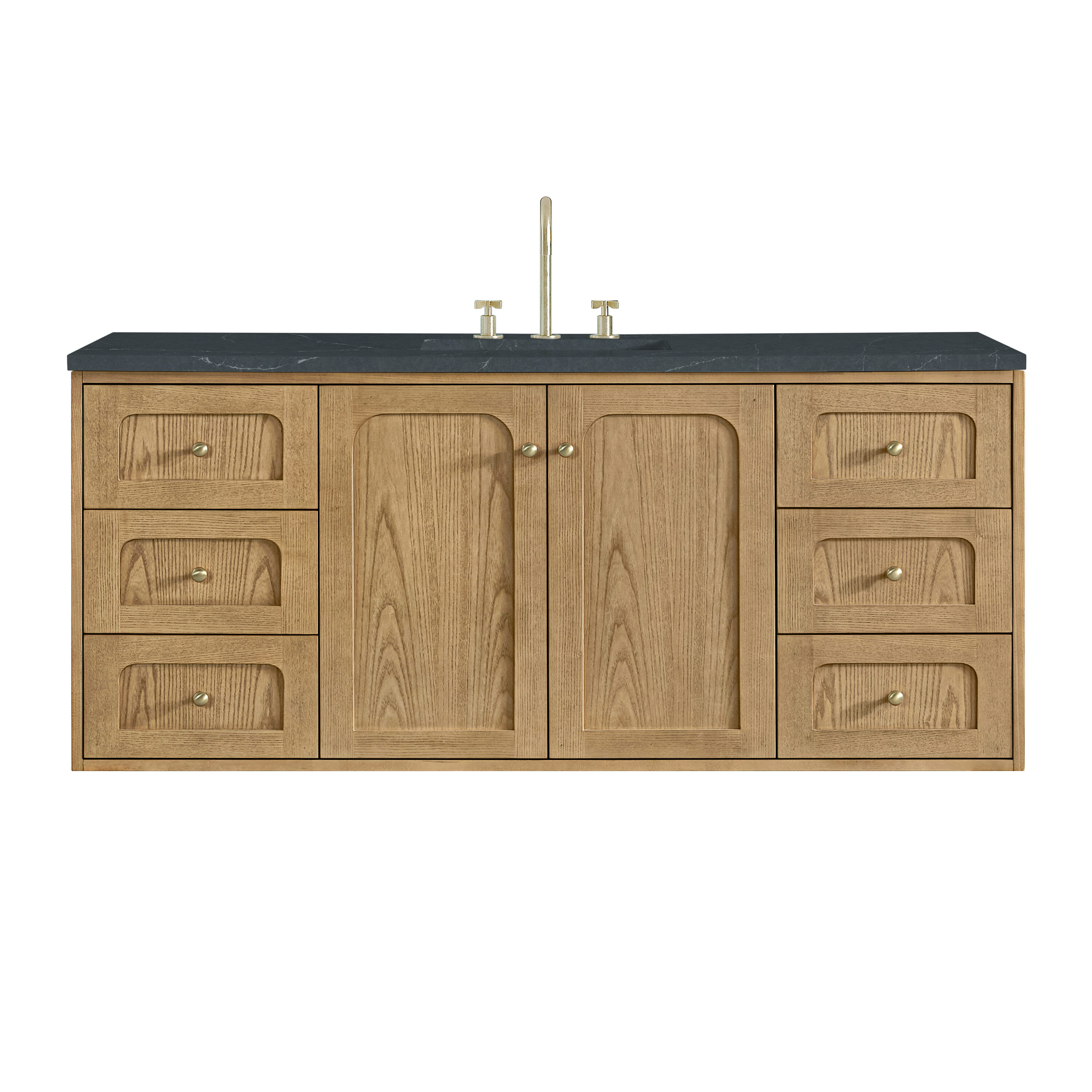 James Martin Vanities 545-V60S-LNO-3CSP Bath-Vanity-Combo - View #2