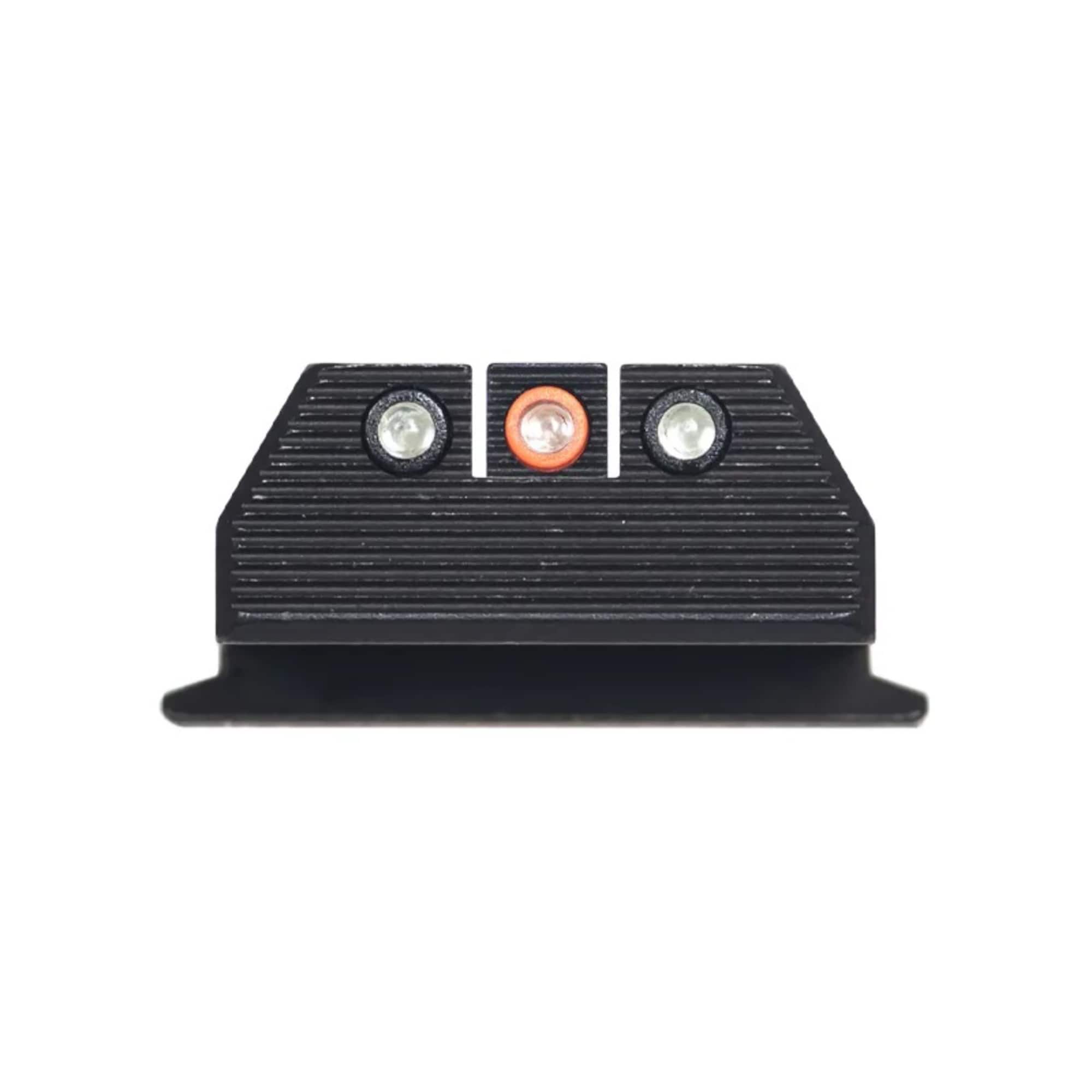  SAW-204-215-290-OGZG Night Fision SW MP Shield Plus Org Ring Sq Notch Blk Rear