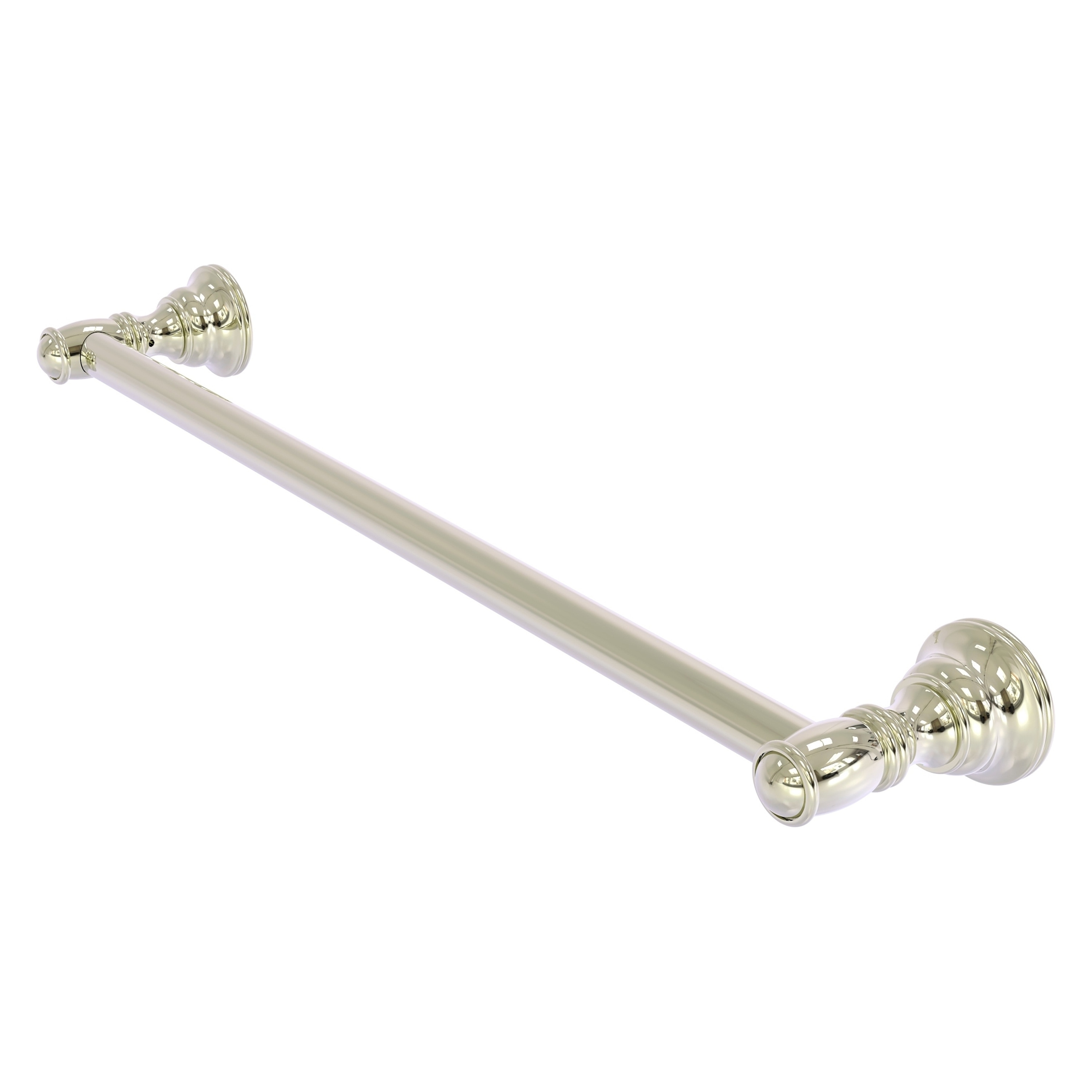 Allied Brass CL-41-36-PNI Carolina 36-in Polished Nickel Wall mount Single Towel Bar
