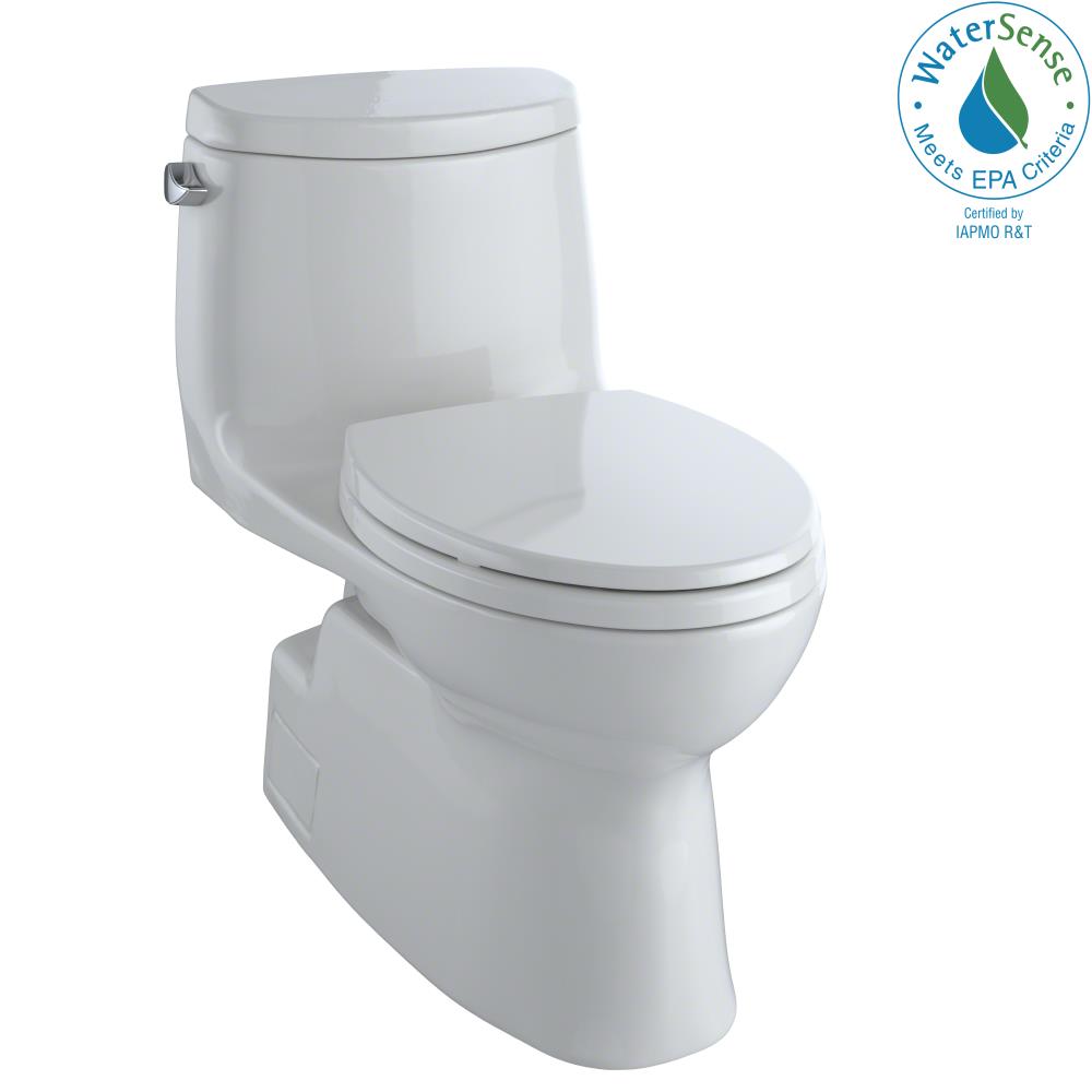 TOTO MS614114CEFG-11 Toto Carlyle Elongated One Piece Toilet MS614114CEFG#11 Colonial White