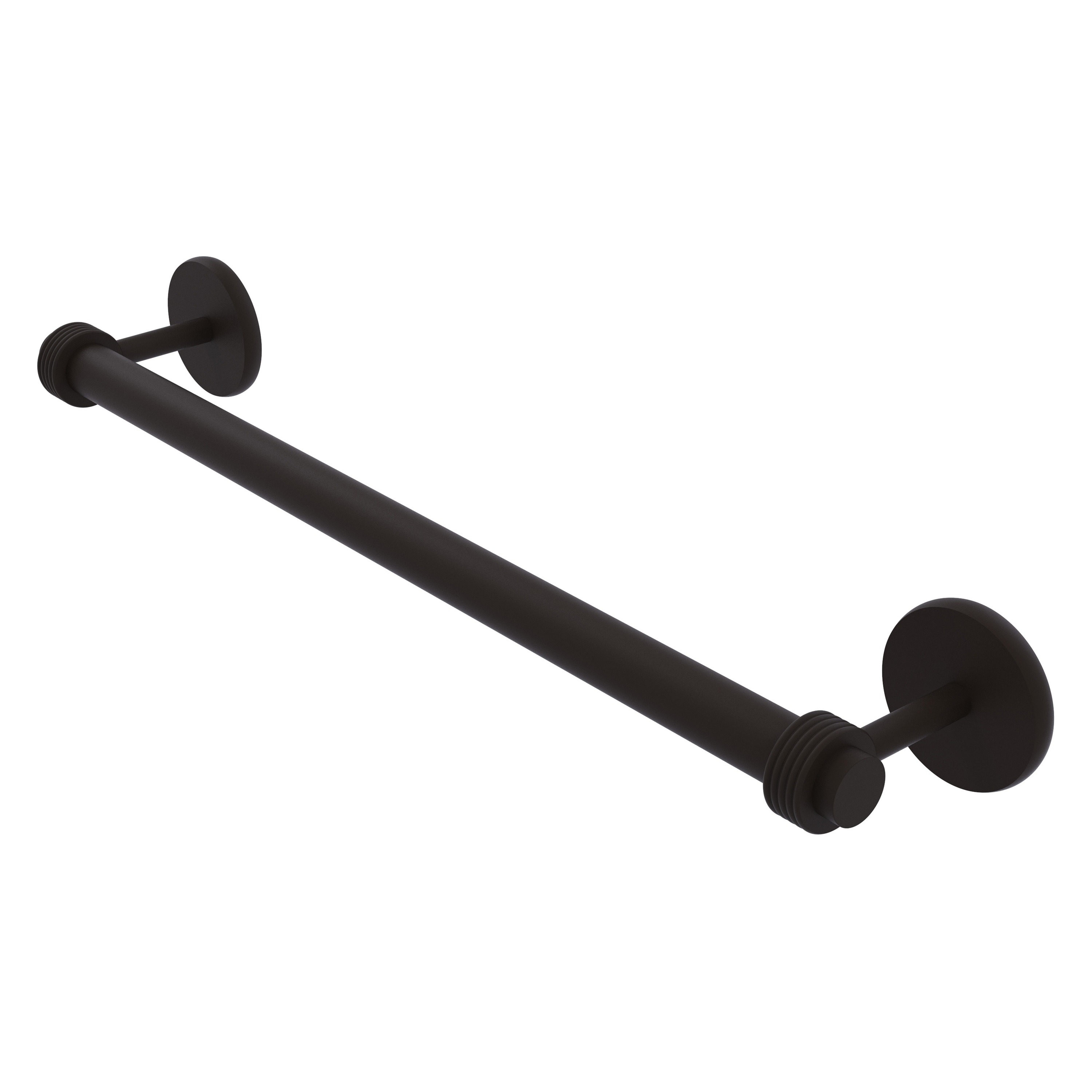 Allied Brass 7251G/18-ORB Satellite Orbit Two 18-in Oil-rubbed bronze Wall mount Single Towel Bar
