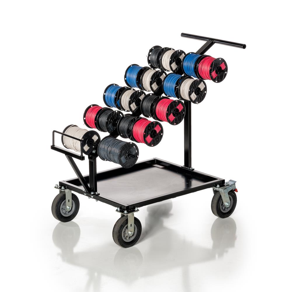 Southwire Wire and Cable Reel Cart in the Cable & Wire Holders department  at