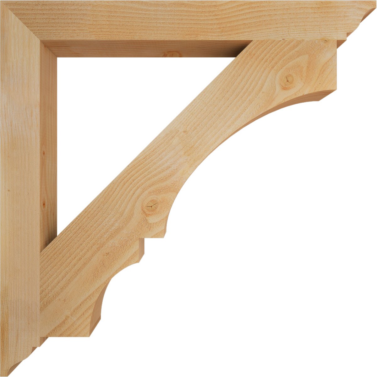 Ekena Millwork BKT04X38X38BOA01RDF Exterior-Brackets-Braces - View #3