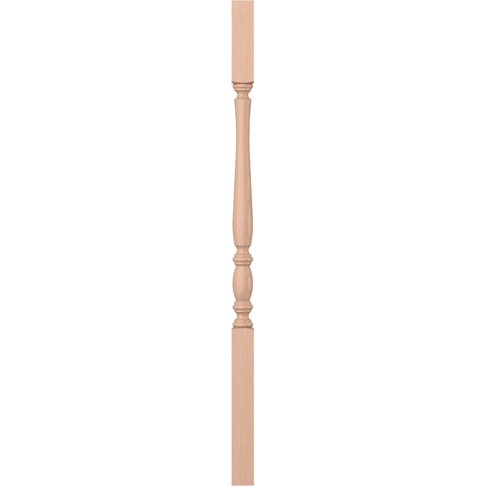 L.J. Smith Stair Systems LJP-2105-HM 38 38-in x 1.75-in Unfinished Hard Maple Square Top Stair Baluster