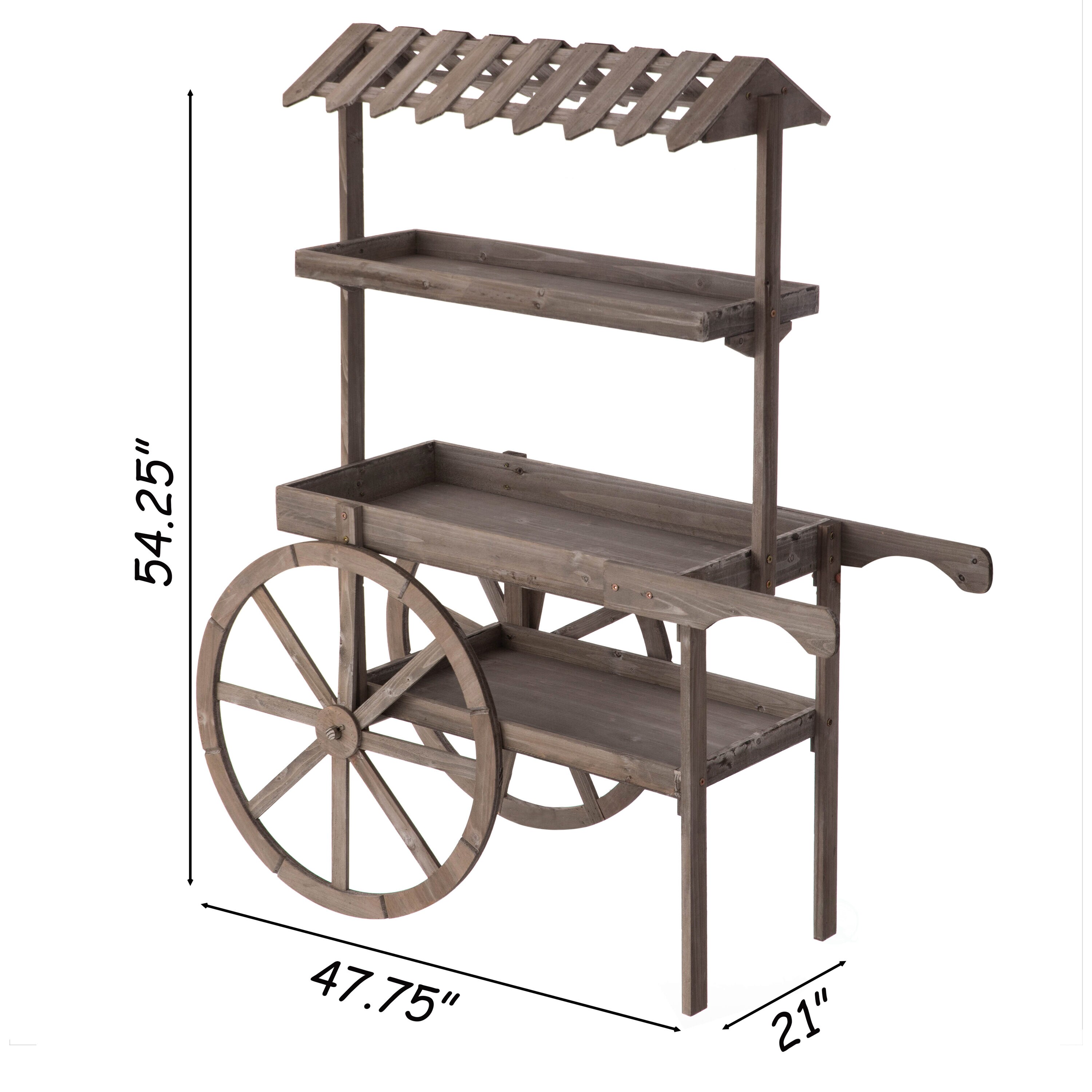 Vintiquewise QI004639 Plant-Stand - View #4