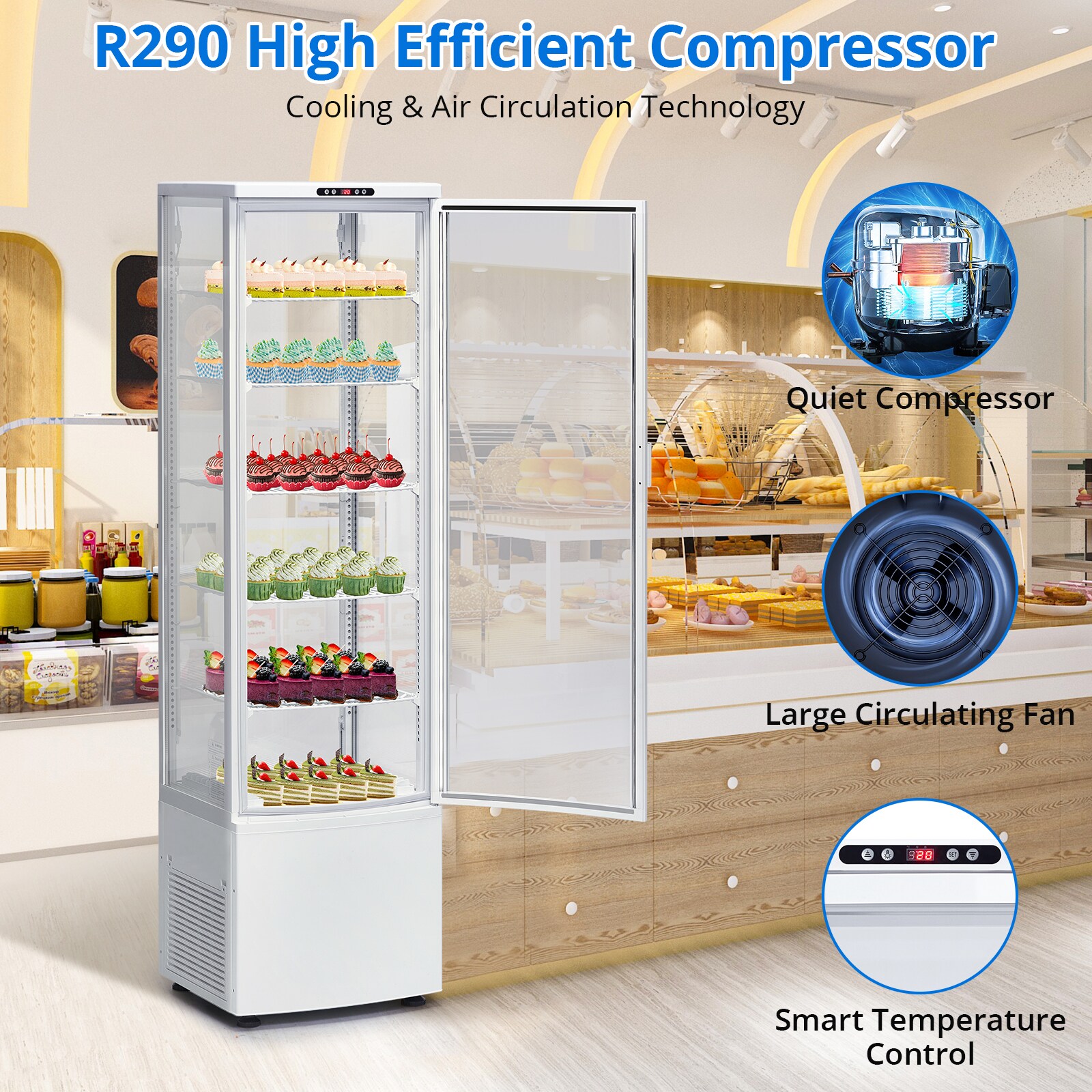 GarveeLife BWR-OALICTWN111 Commercial-Refrigerators - View #6