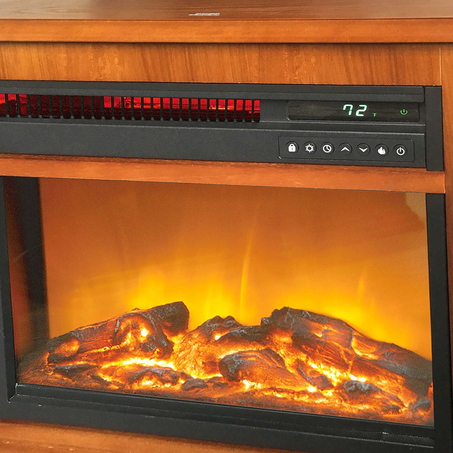 Lifesmart FP1052-OAK Electric-Fireplaces - View #15