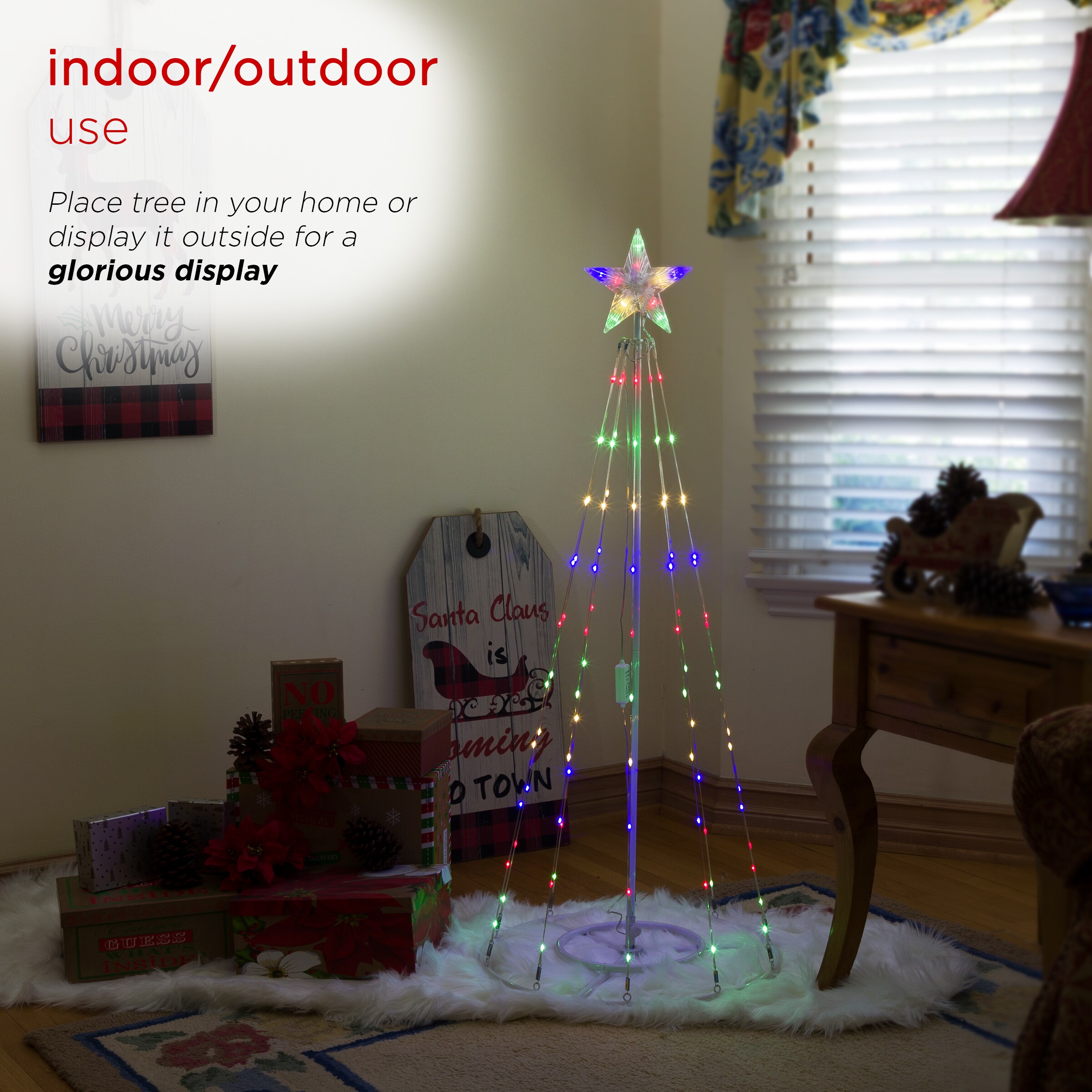 Alpine Corporation LUC141S-MC Outdoor-Christmas-Decor - View #5