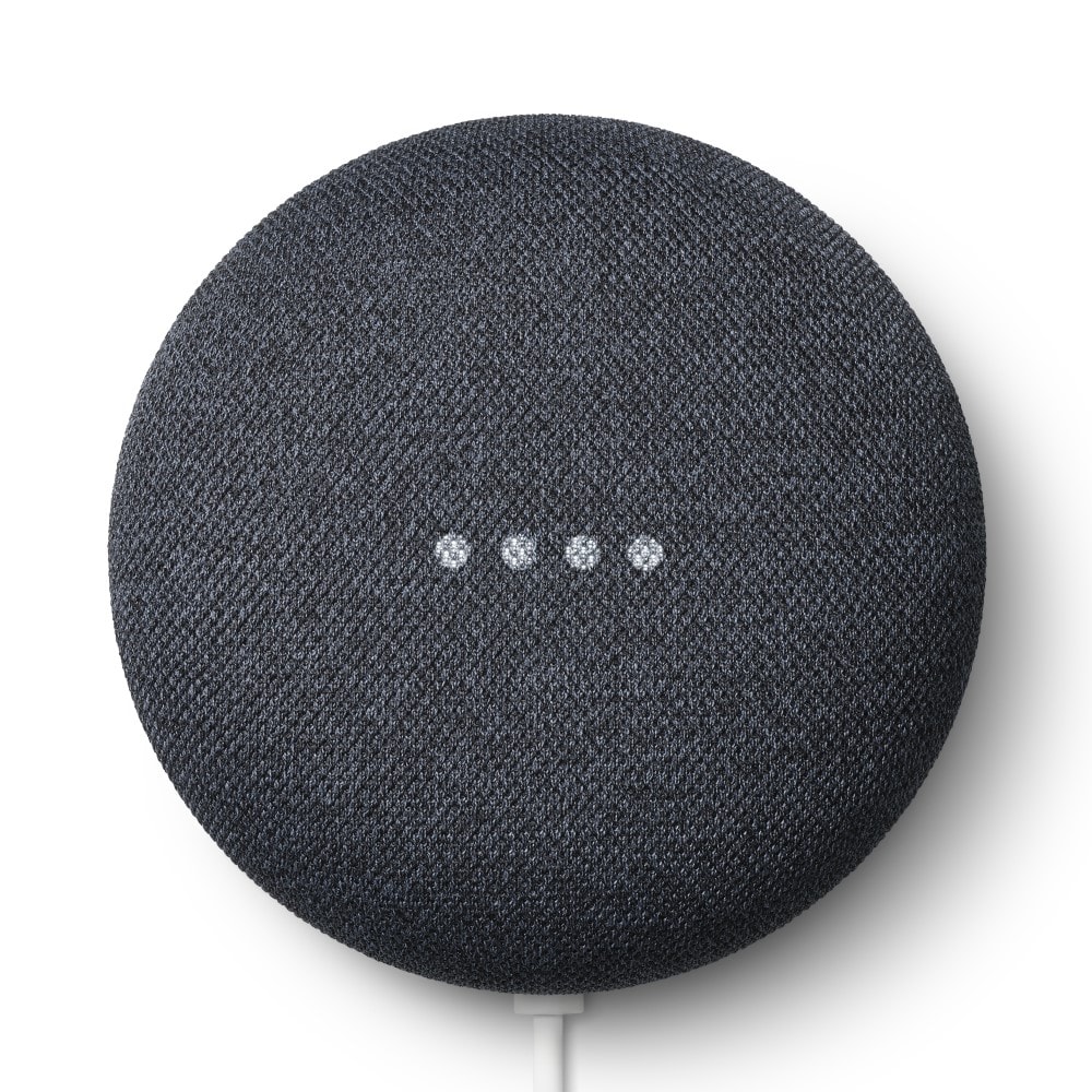 Google Nest Mini (2nd Gen) Smart Speaker with Google Assistant Voice  Control in Charcoal in the Smart Speakers & Displays department at Lowes.com