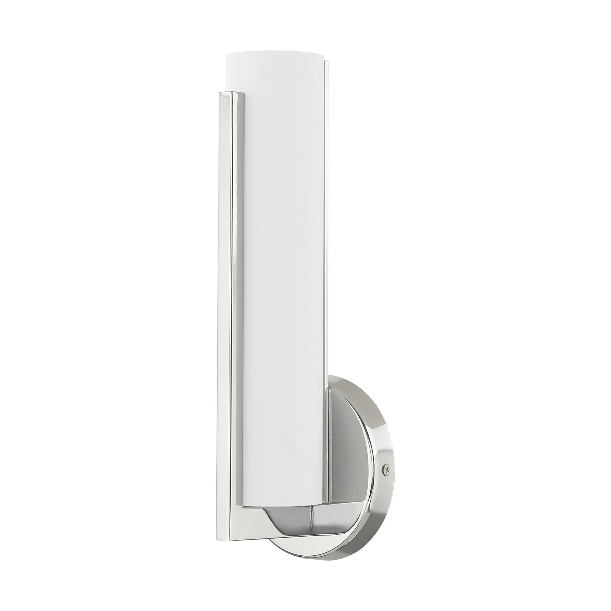 Visby Polished Chrome 10W LED ADA Vanity Wall Sconce