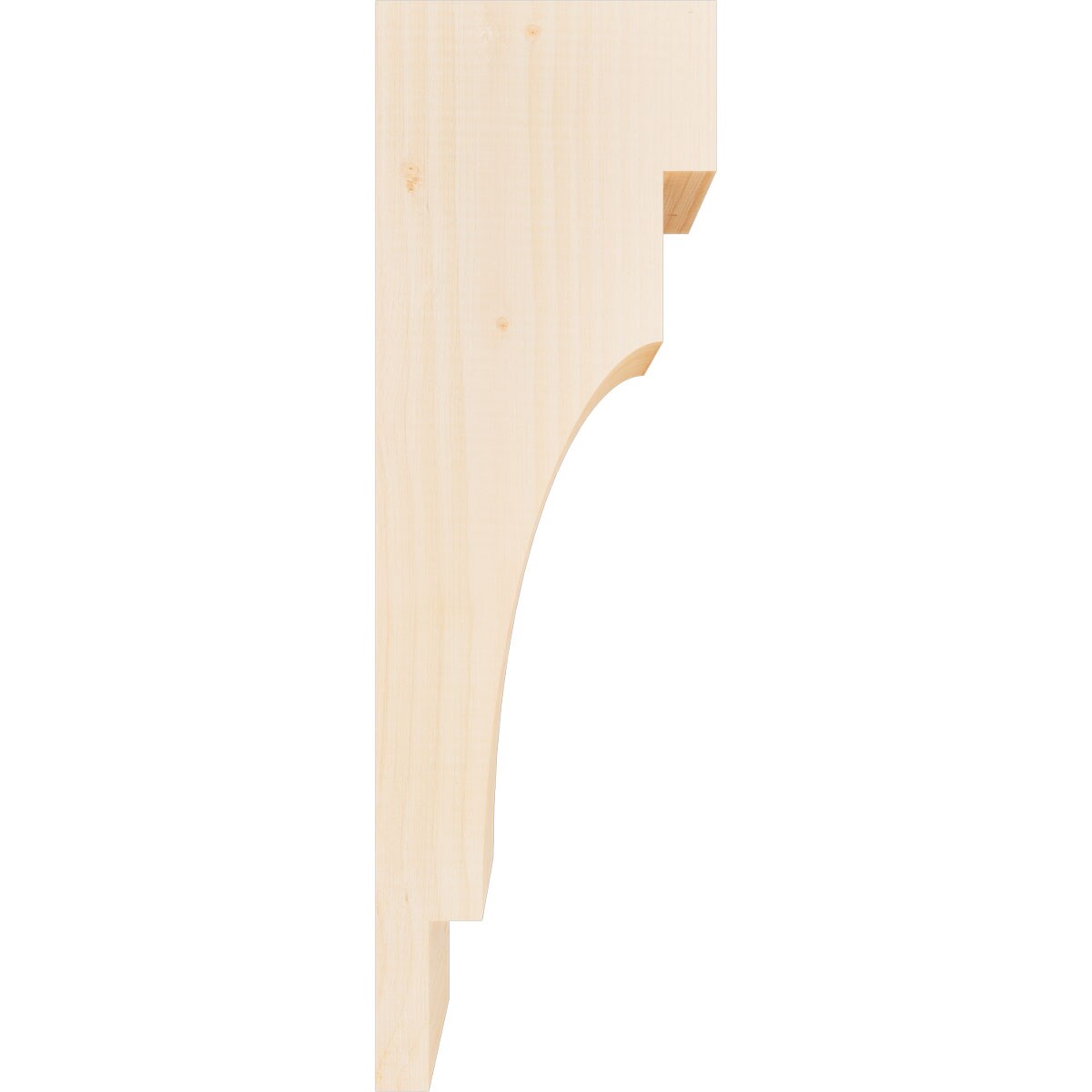 Ekena Millwork COR06X08X24MED00SDF corbels - View #3