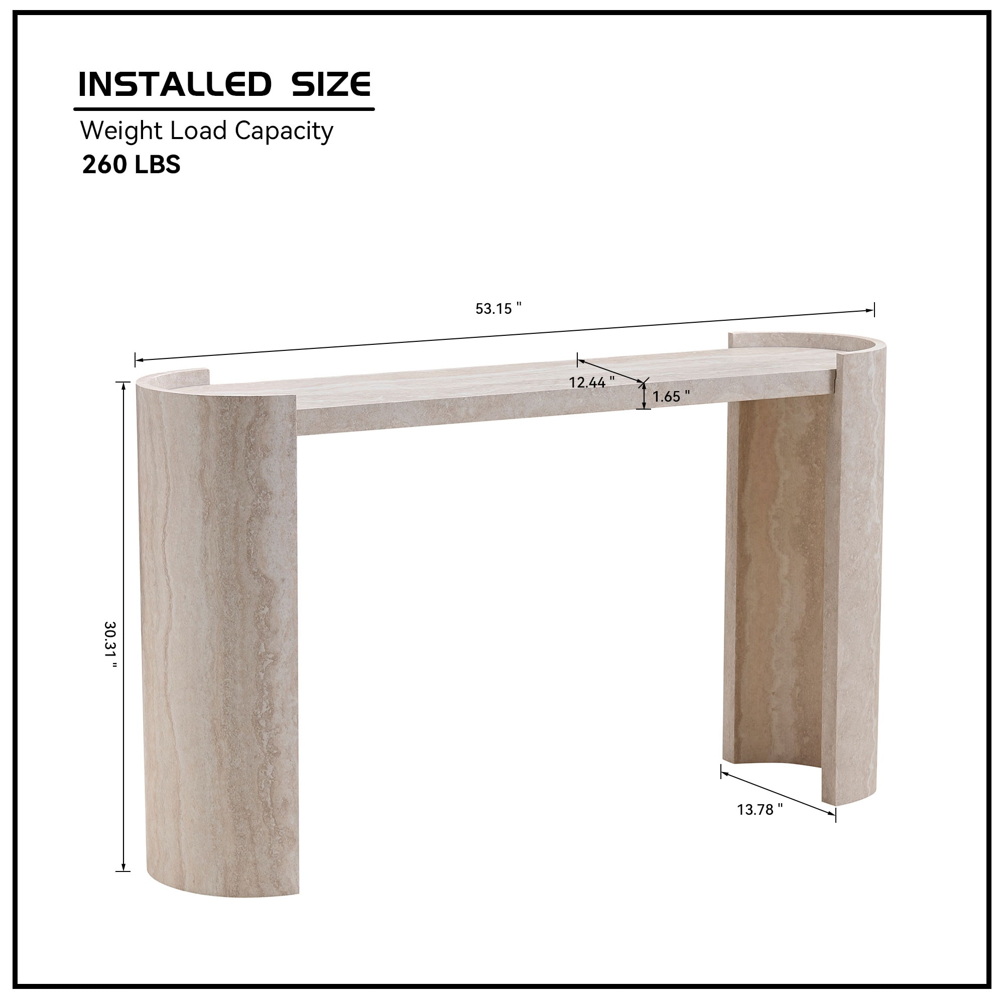 Clihome CL-JO27846 Console-Sofa-Tables - View #7