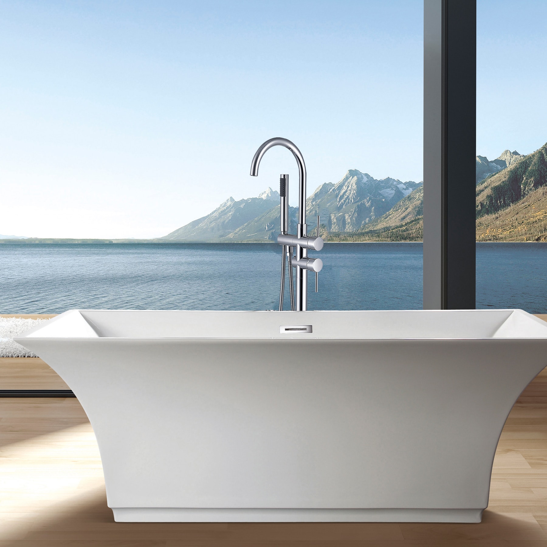 Clihome TC-240BN-BF Roman-Tub-Faucets - View #2