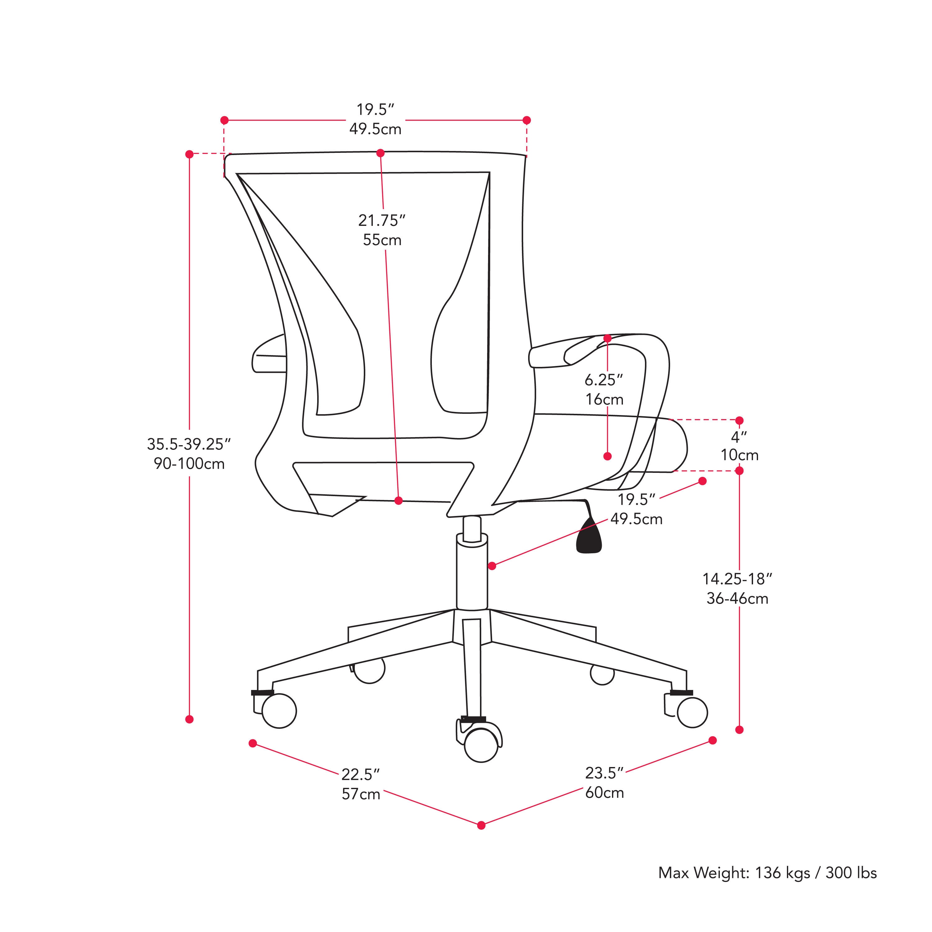 CorLiving WHR-305-O Office-Chairs - View #10