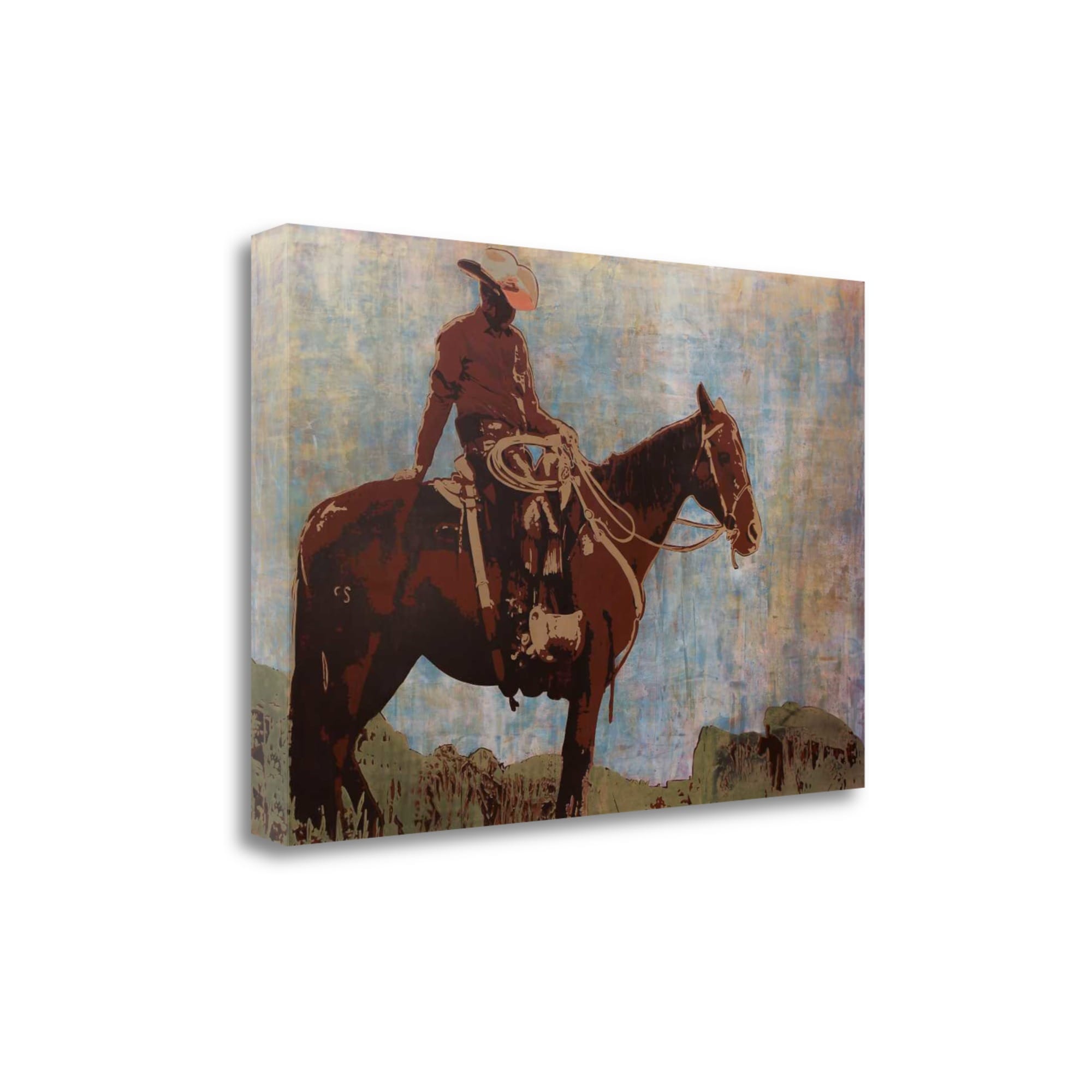 Tangletown Fine Art Western Moment Maura Allen 15-in H x 22-in W ...