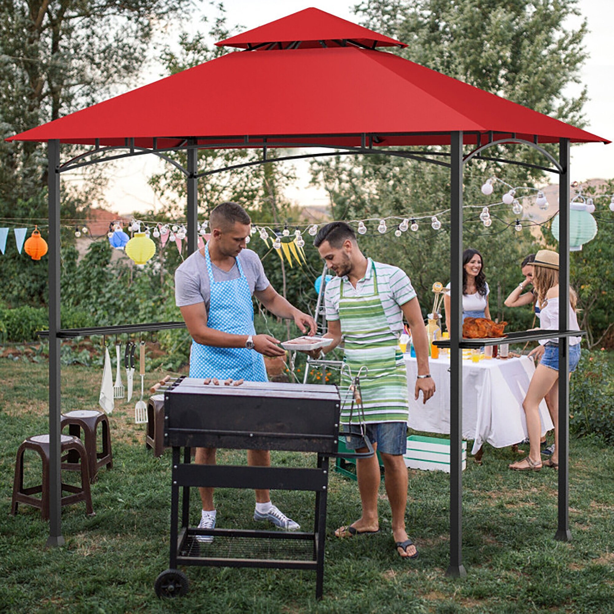 CASAINC WF-W41918150 Wood-Resin-Gazebos - View #3