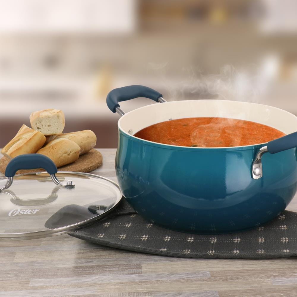 Oster 4 qt. Round Dutch Oven with Lid