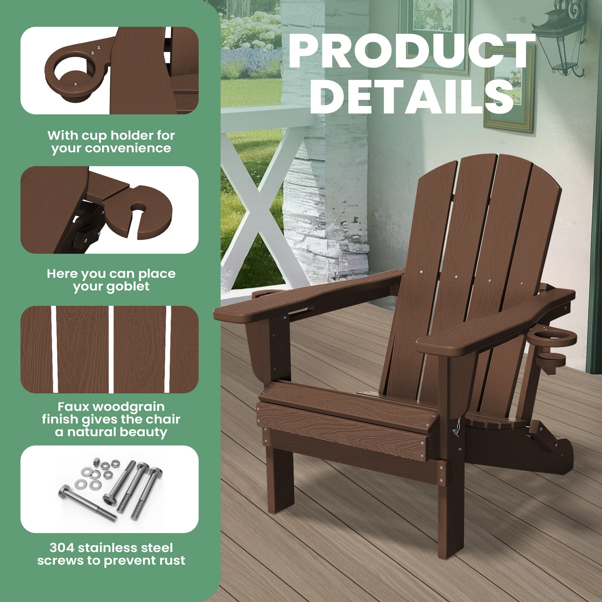 JEAREY ZDY-PE-BN Patio-Chairs - View #5
