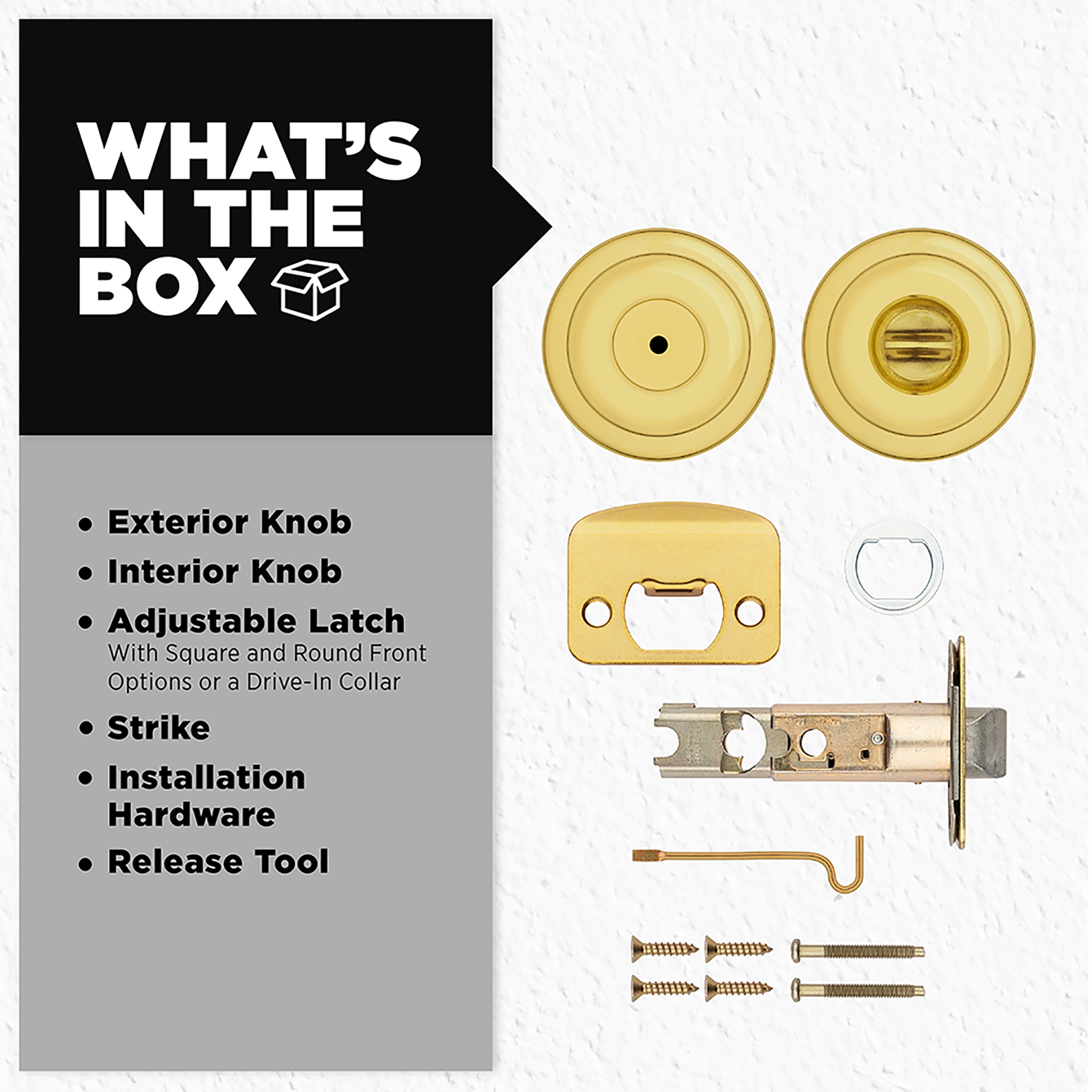 Kwikset 300T 3 CP Door-Knobs - View #10