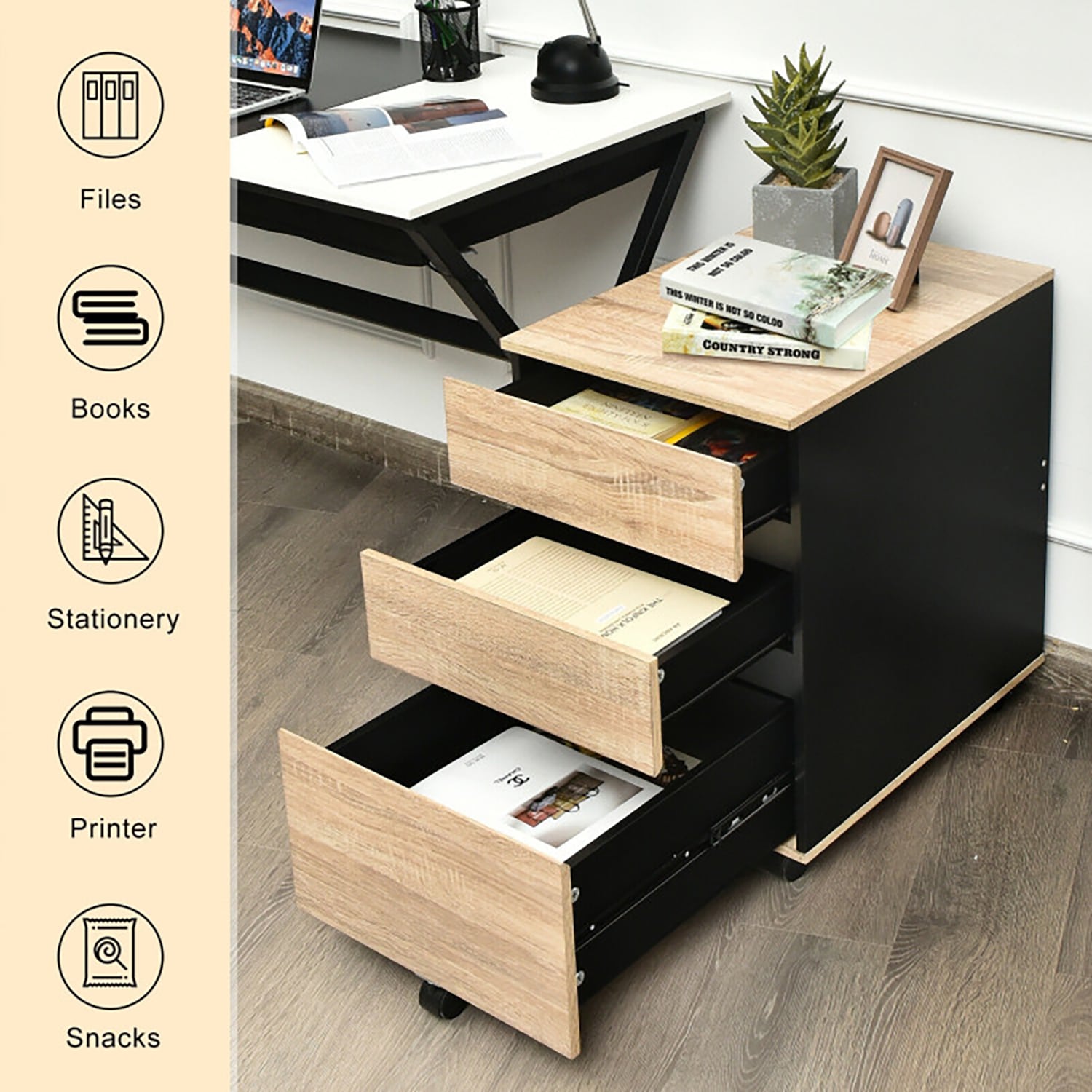 GZMR GZ-HW66713 Filing-Cabinets - View #2
