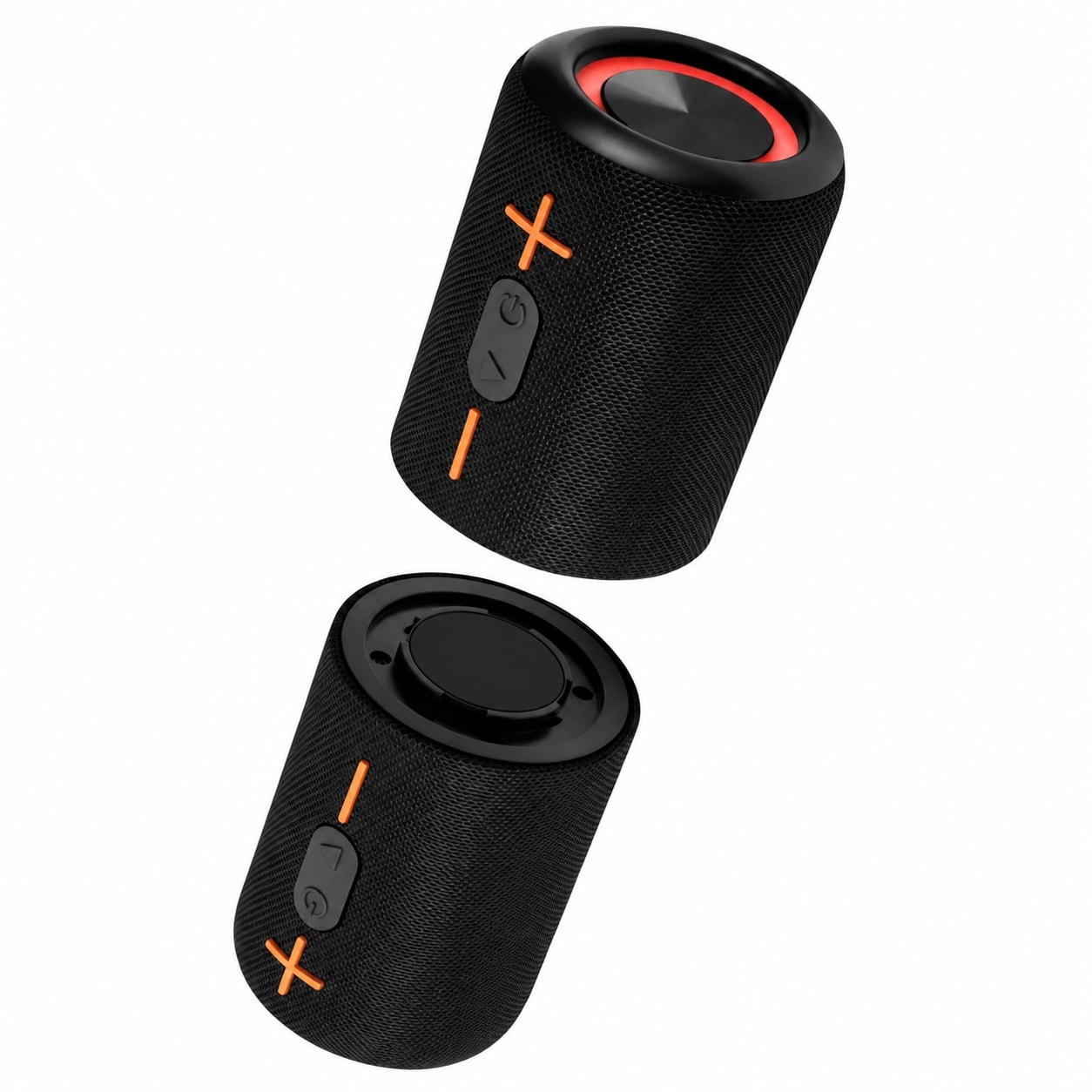 Lukvuzo 2 in 1 Portable Splittable Bluetooth Speaker Waterproof Wireless Speaker with 20W Loud Stereo Sound 24H Playtime True Wireless Pairing #LLU0803L222