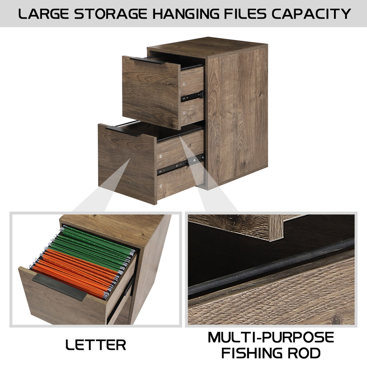 Mondawe OR-W949BA-LF Filing-Cabinets - View #3