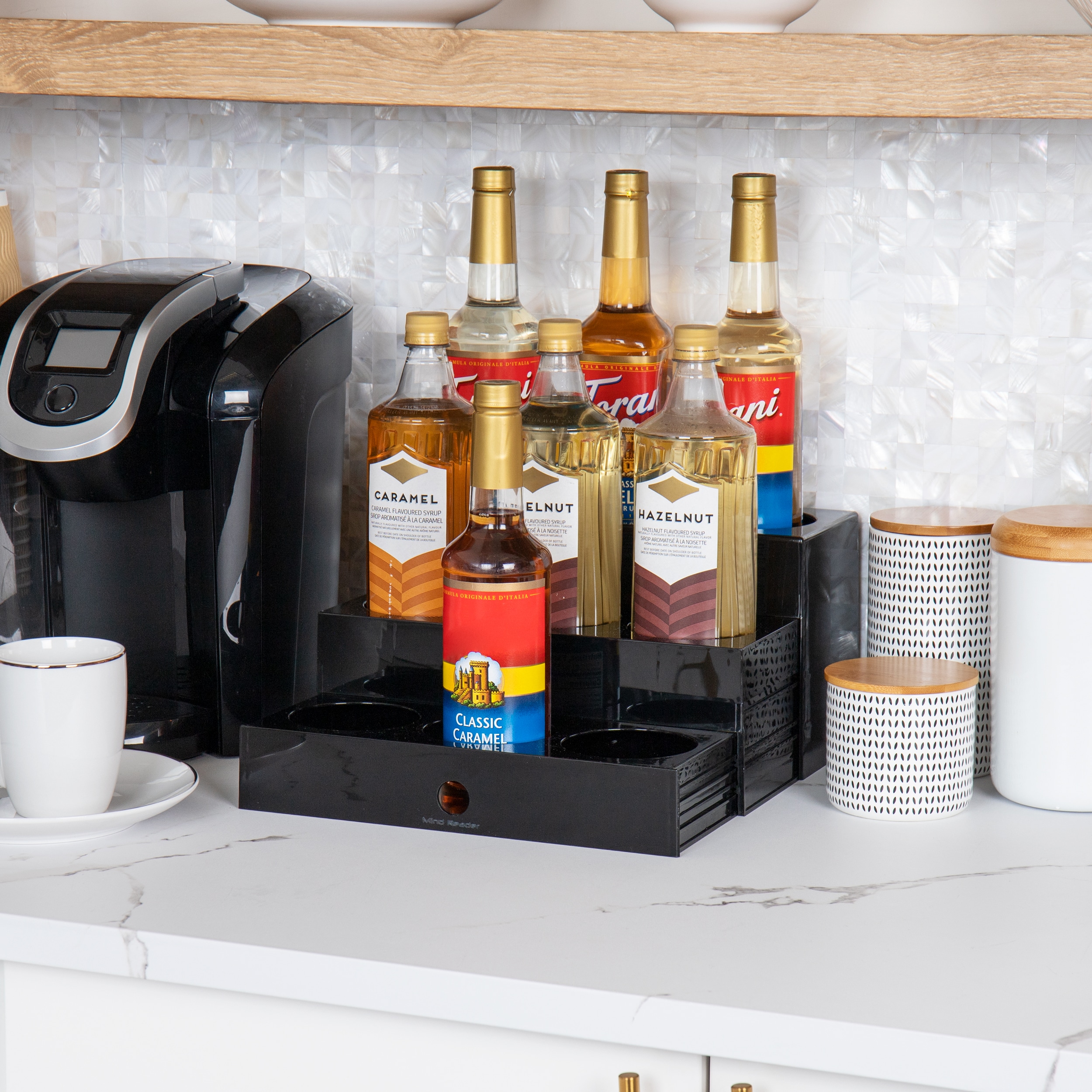 Mind Reader SYRUPH9-BLK Coffee-Beverage-Organizers - View #2
