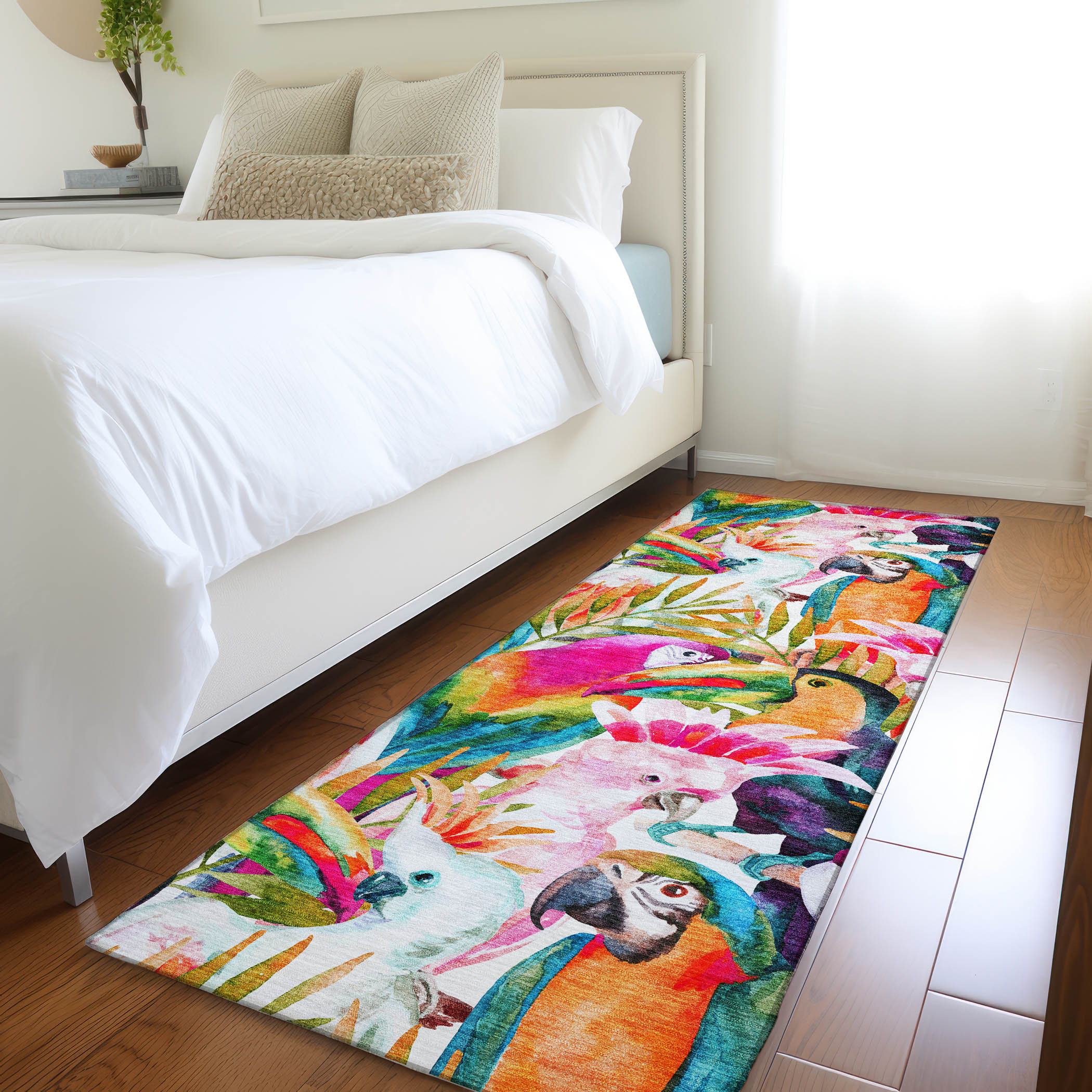 Addison Rugs AMF200MU2X8 Mayfield AMF200MU 2 x 7 (ft) Loomed Polyester Multi Rectangular Indoor Geometric Machine washable Area rug