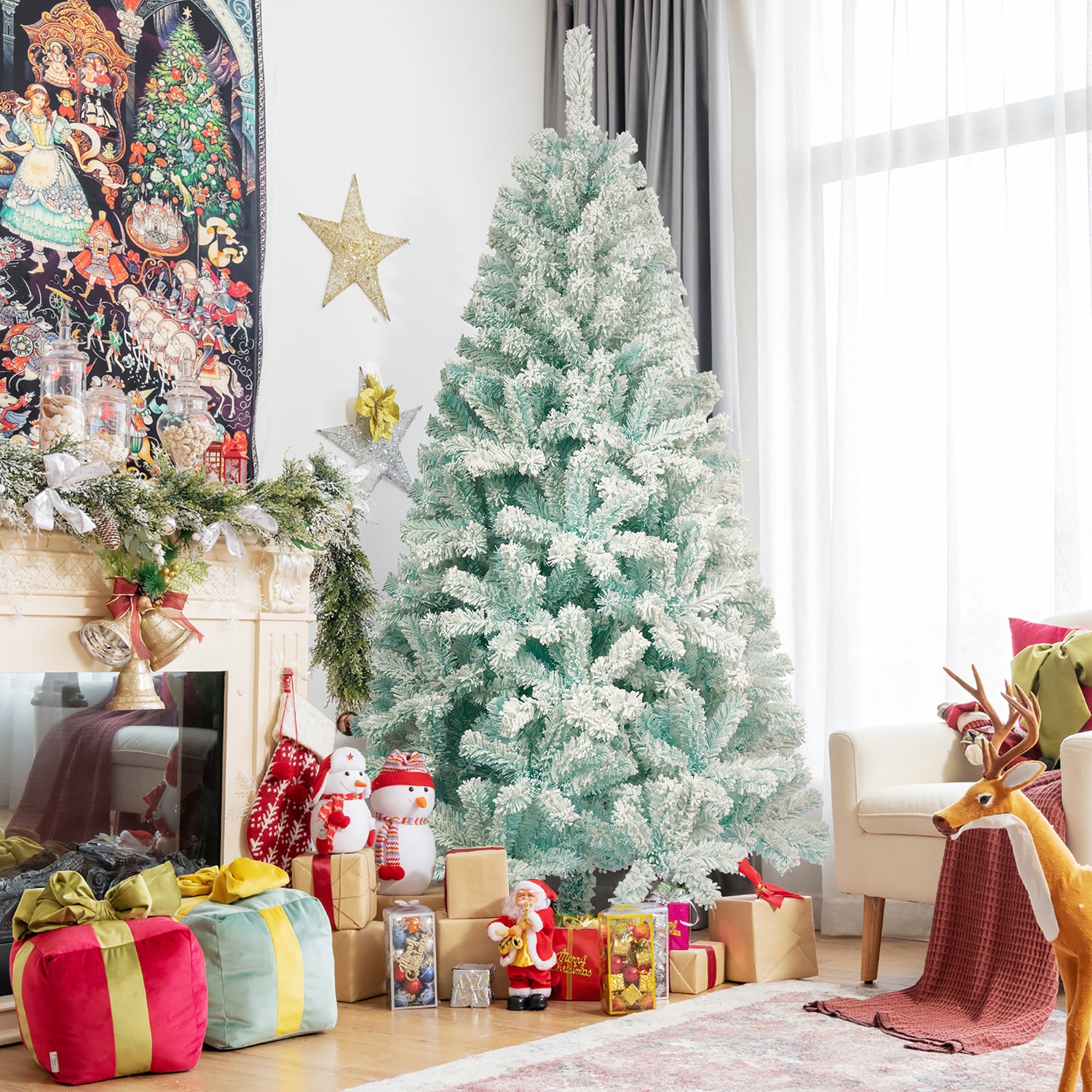 Bybafun YA7200007 Artificial-Christmas-Trees - View #3