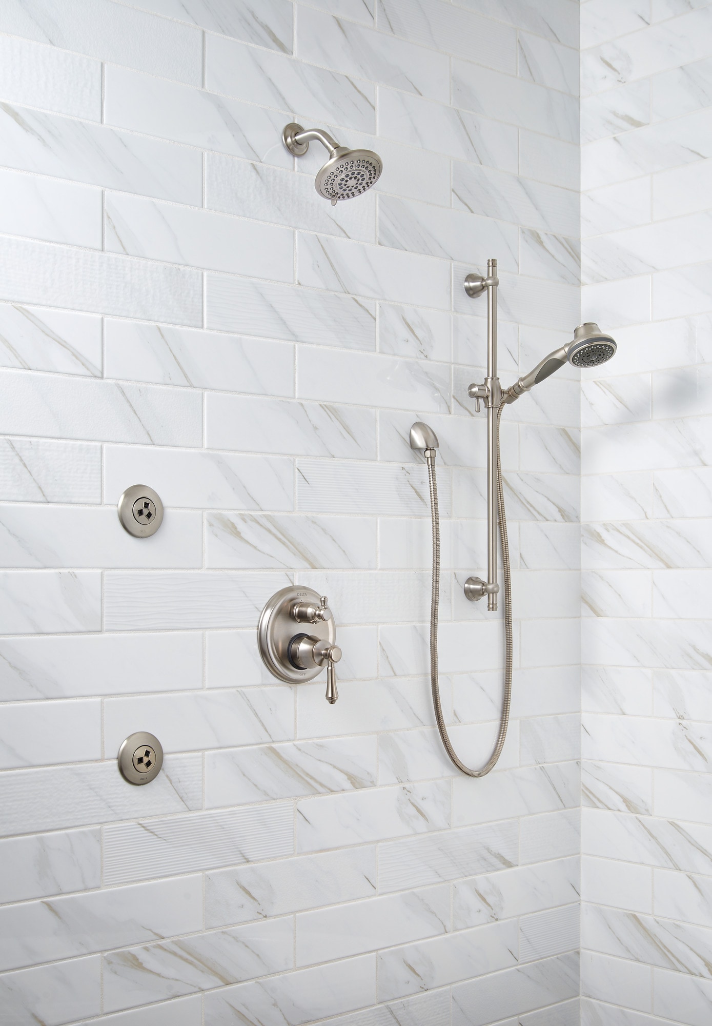 Delta T24897-SS Bath-Shower-Facc - View #2