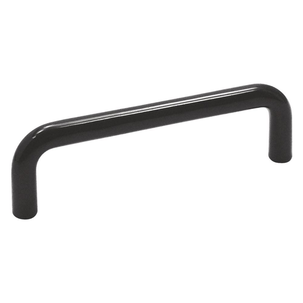 Hickory Hardware PW354-22-25B Wire Pulls 3-1/2-in , Black Rectangular Handle 25 -Pack