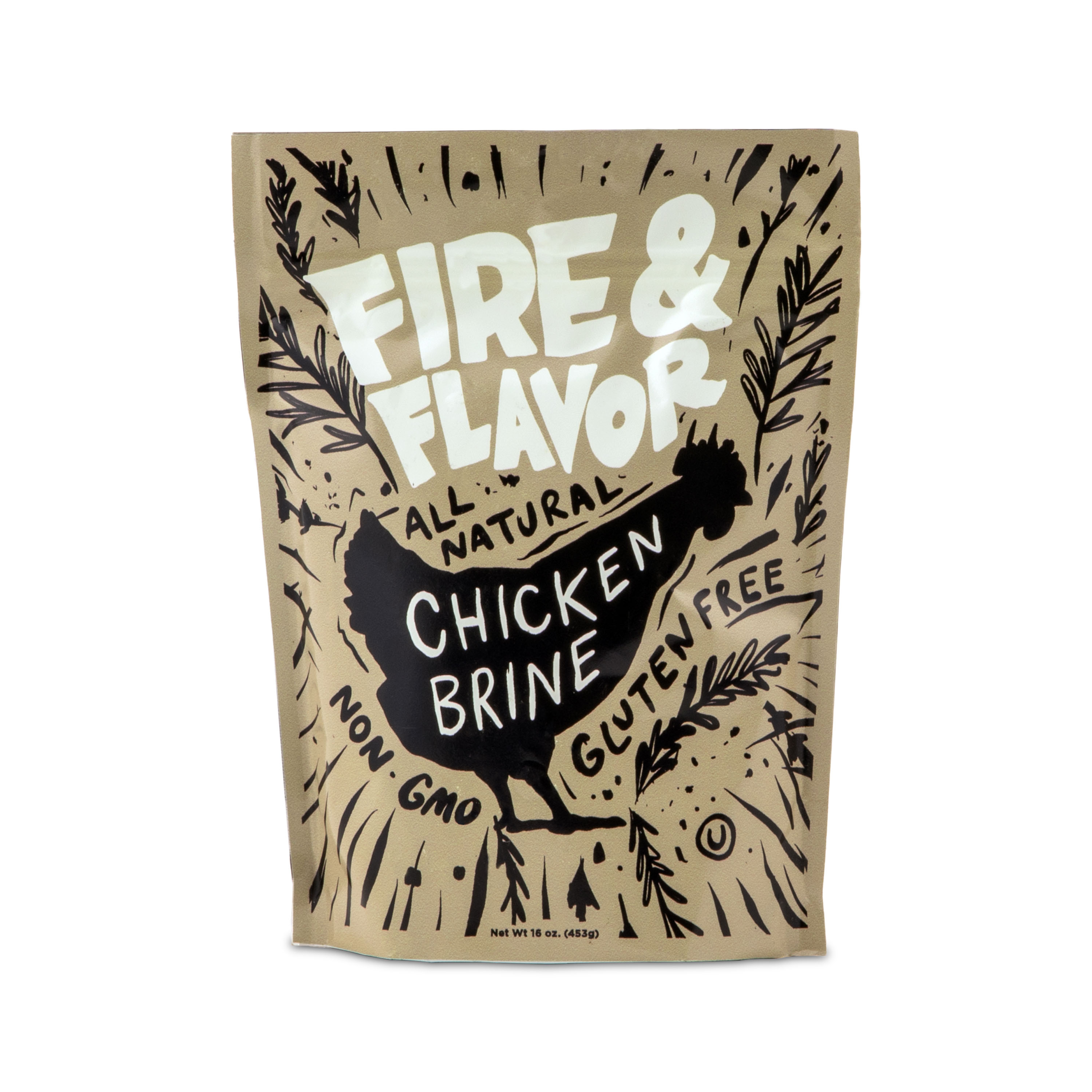 Fire & Flavor FFR104 16-oz Chicken Brine kit
