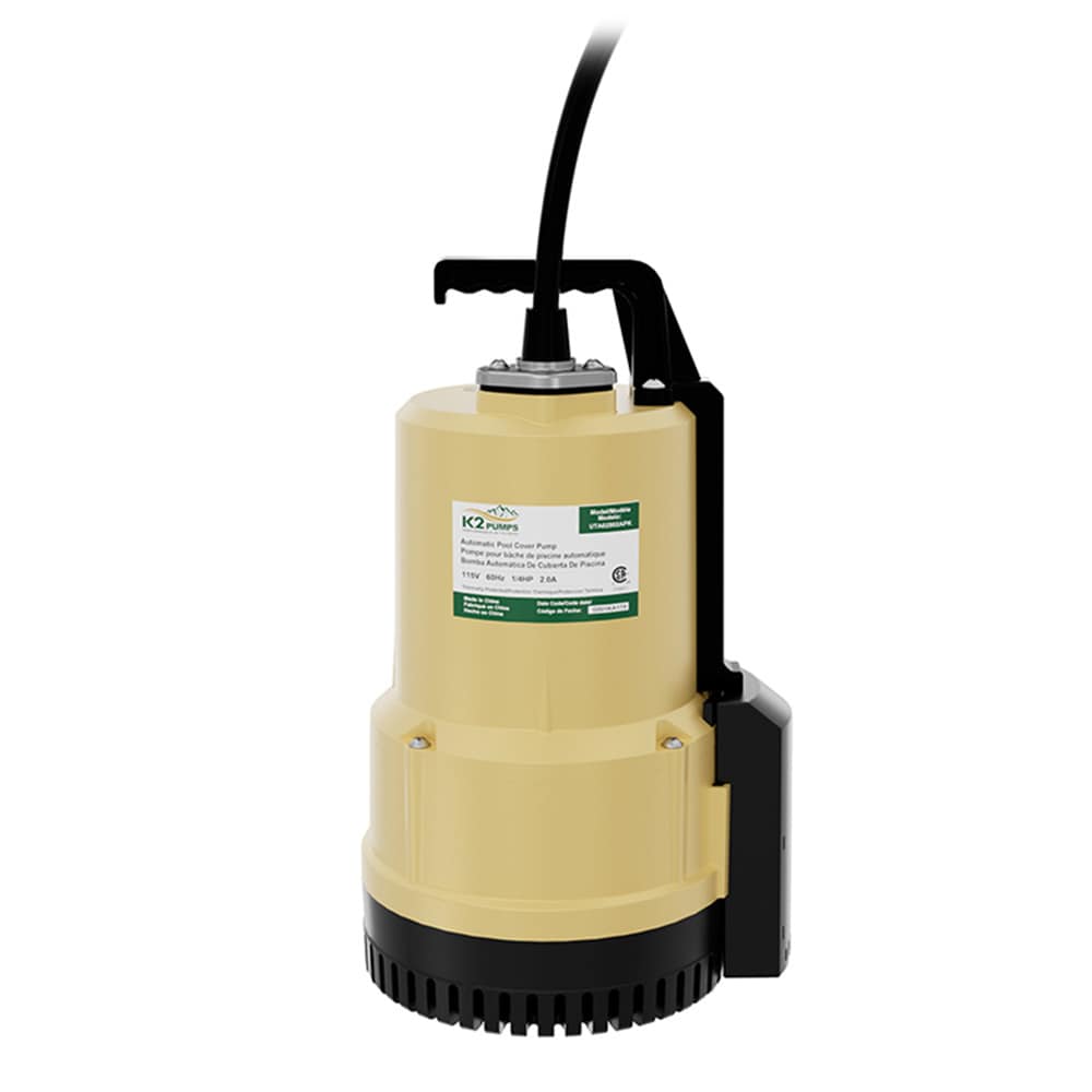 K2 Pumps 14 Hp 115 Volt 30 Gpm Thermoplastic Submersible Utility Pump In The Water Pumps 4568