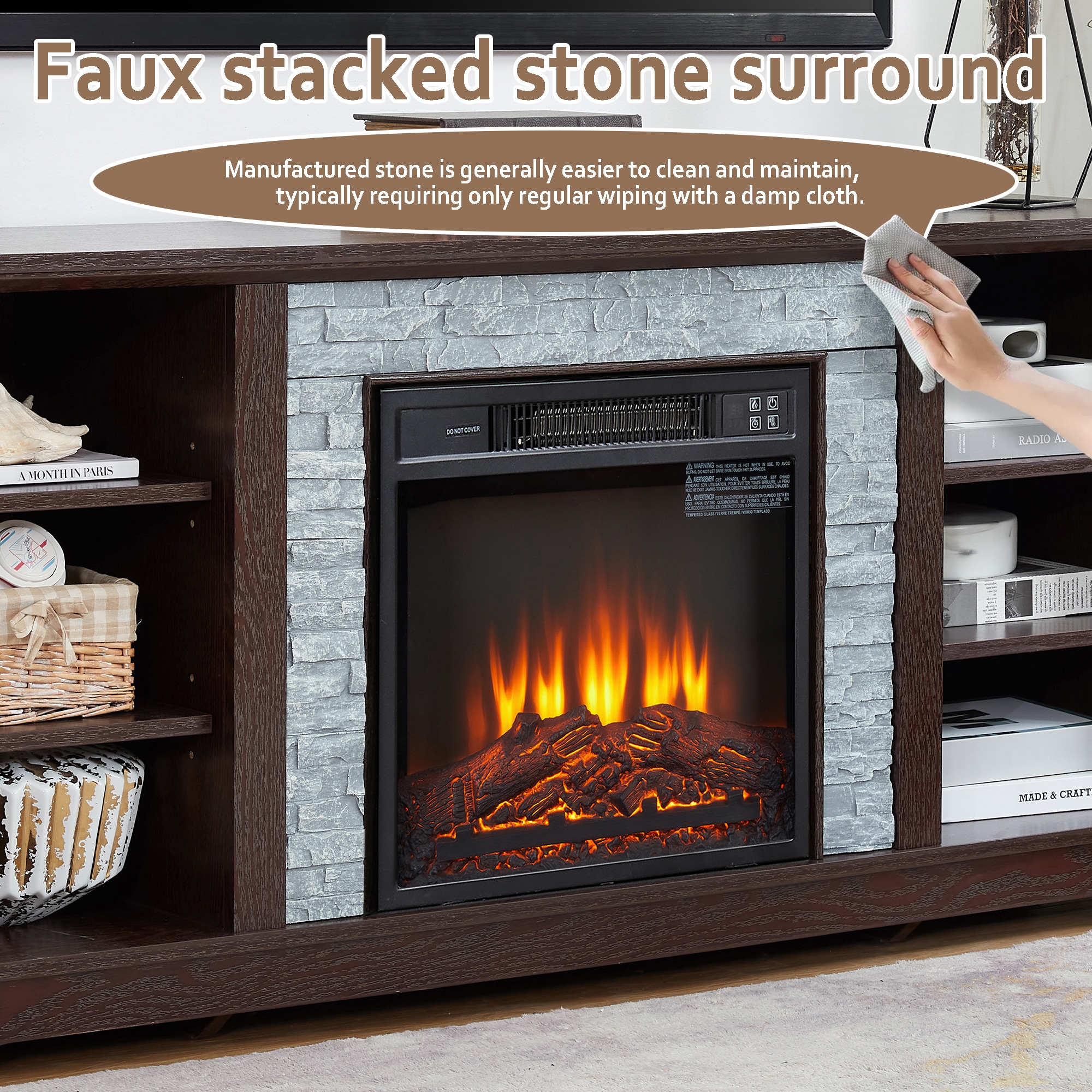 Sunrinx MG8-FP-16 Electric-Fireplaces - View #8