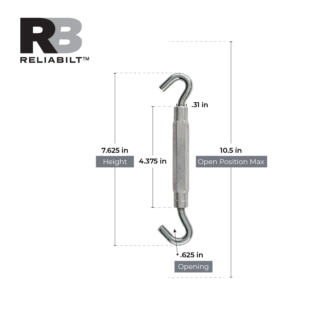 RELIABILT N101-454 turnbuckles - View #3