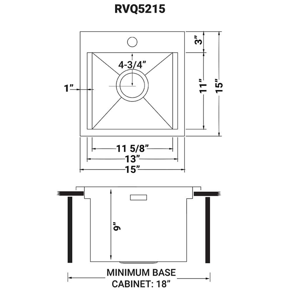 Ruvati RVQ5215 Kitchen-Sinks - View #13