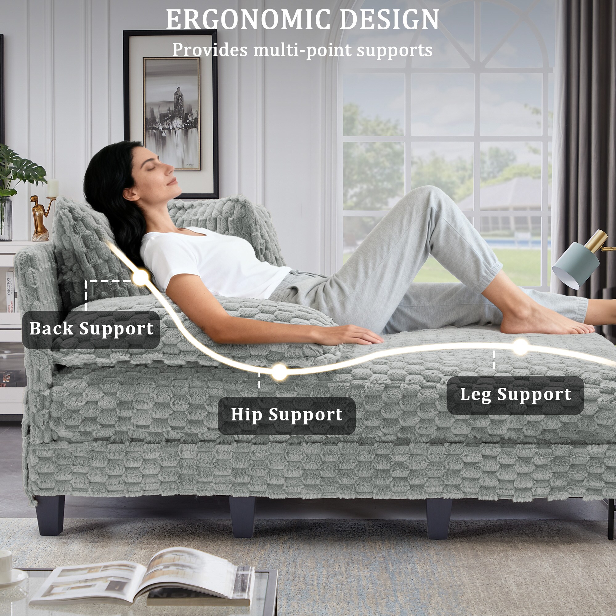 NOBLEMOOD LS-1059GR Chaises-Settees - View #8