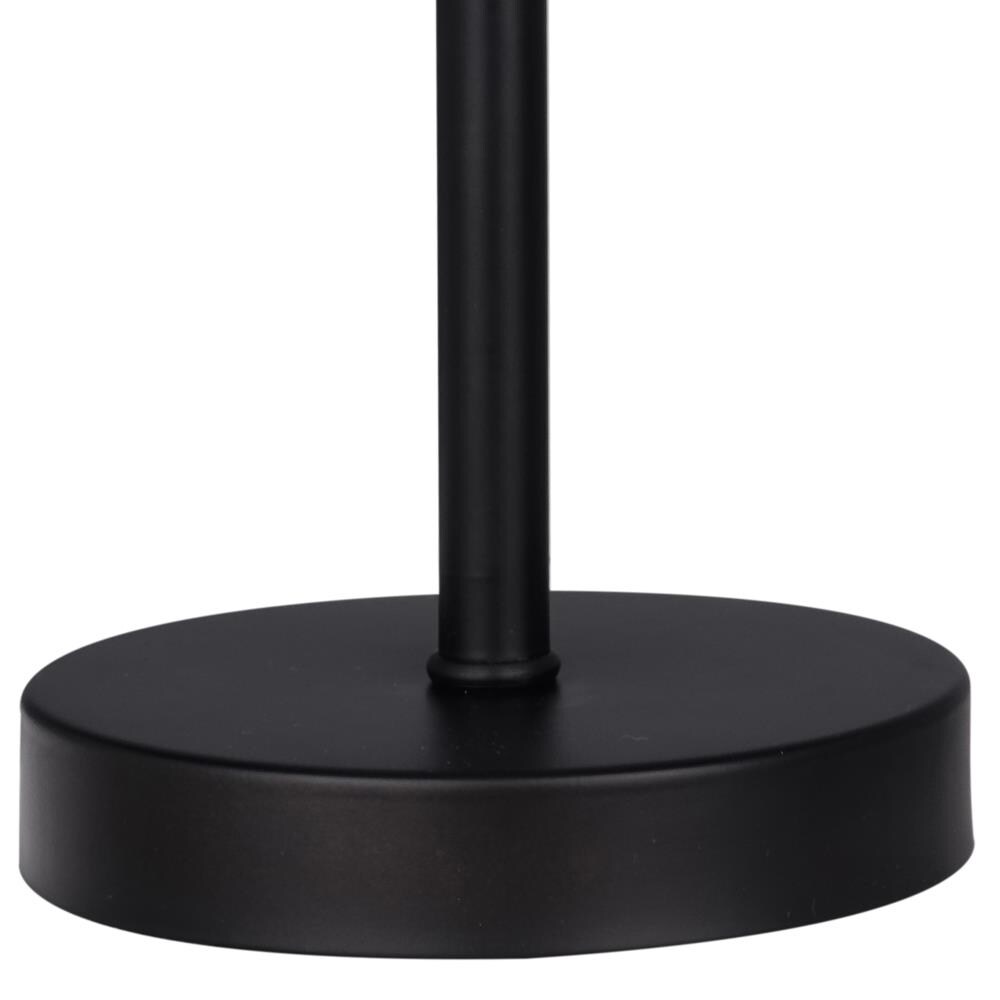 Portfolio 18-in Black Painted and Injected Stick Table Lamp with Paper ...