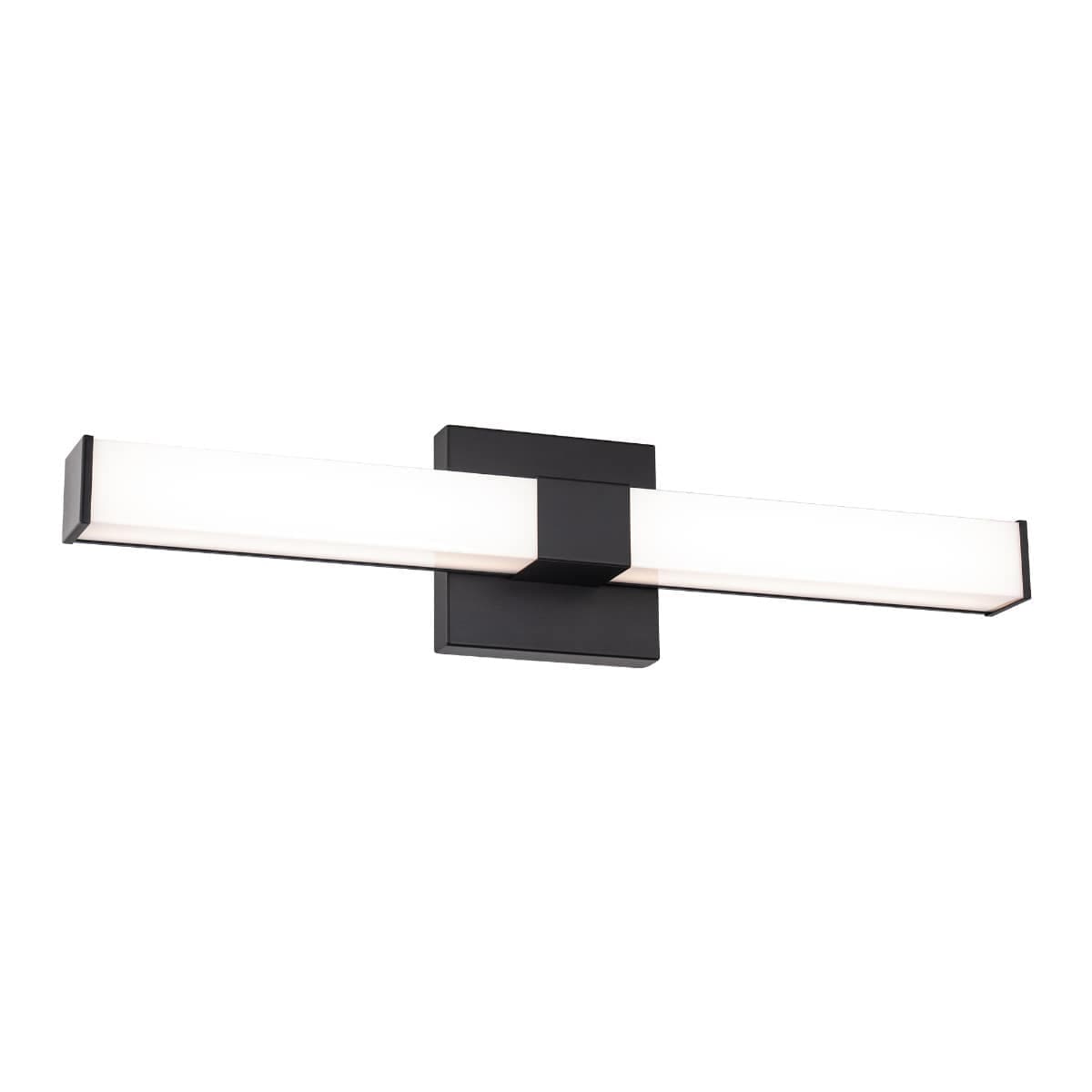 East Grove Home - Cube 24in LED Bathroom Vanity and Wall Light 5-CCT 2700-3000-3500-4000-5000K Se...