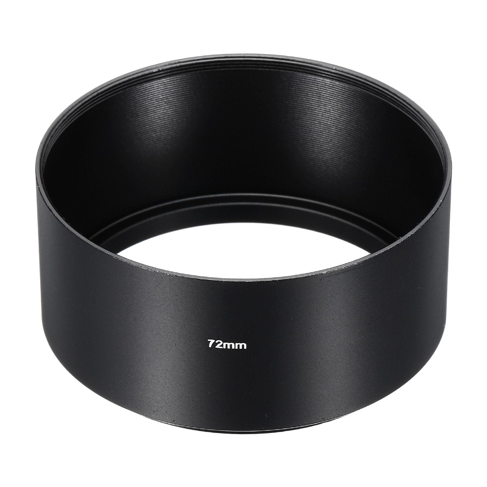 PATIKIL 72mm Lens Hood Long Focus Frosted Surface Anti-reflective Inside Hood for Camera Lens Black for Nikon for Fujifilm for Pentax for Leica #S26041401UX6505