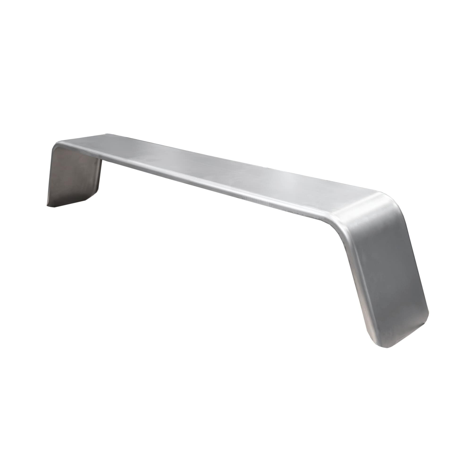 Tie Down 15 in Wheel 16 ga Galvanized Steel Tandem Axle Jeep Style Trailer Fender 10 x 68 x 13.25