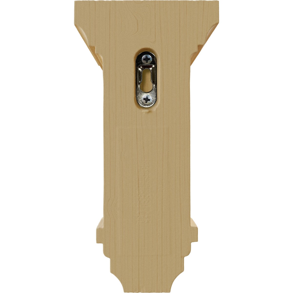 Alder Wood Traditional Small Jefferson Corbel, 8" Height